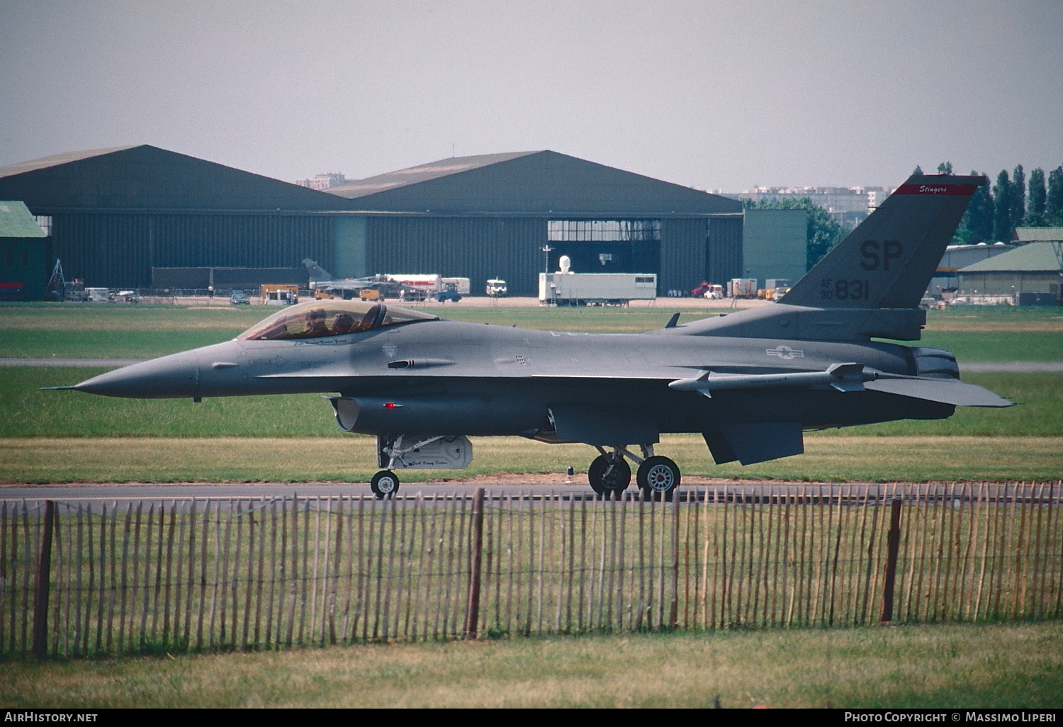 Aircraft Photo of 90-0831 / AF90-831 | General Dynamics F-16CM Fighting Falcon | USA - Air Force | AirHistory.net #743082