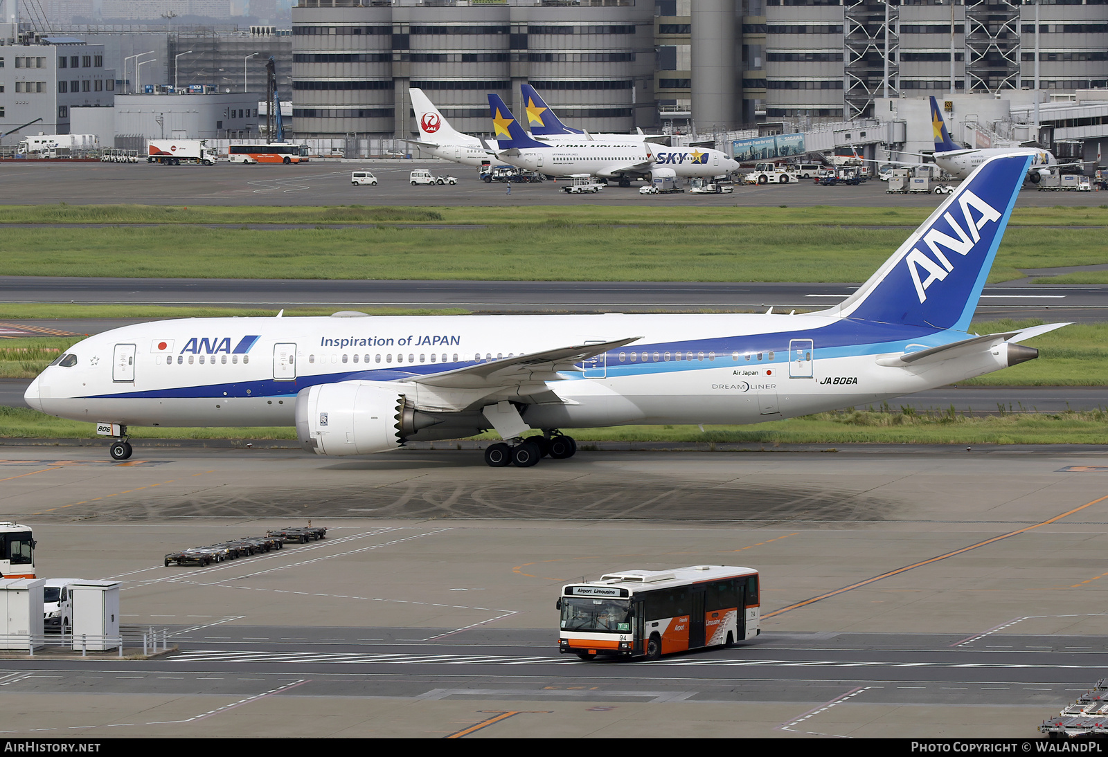 Aircraft Photo of JA806A | Boeing 787-8 Dreamliner | All Nippon Airways - ANA | AirHistory.net #743094