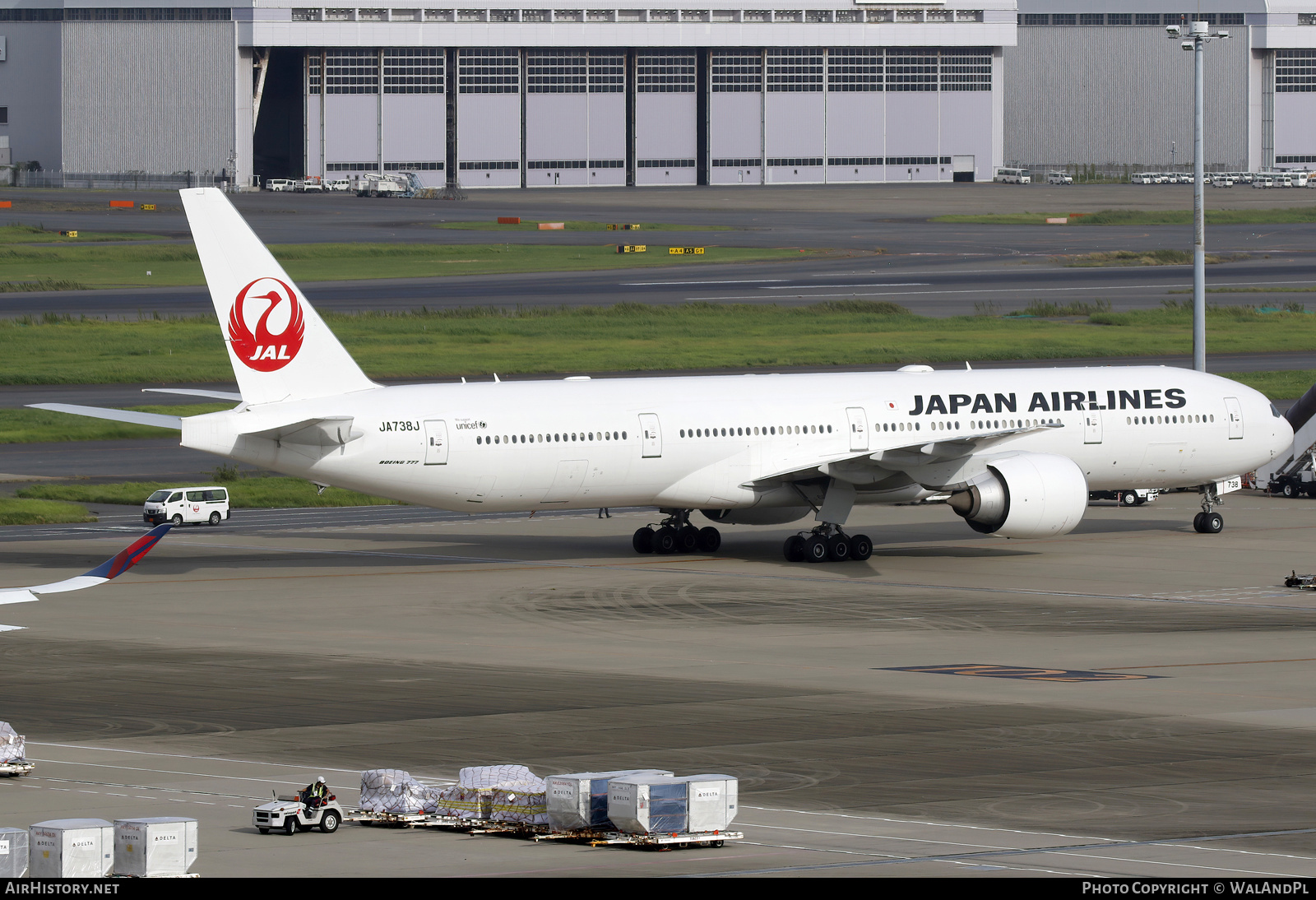 Aircraft Photo of JA738J | Boeing 777-346/ER | Japan Airlines - JAL | AirHistory.net #743099