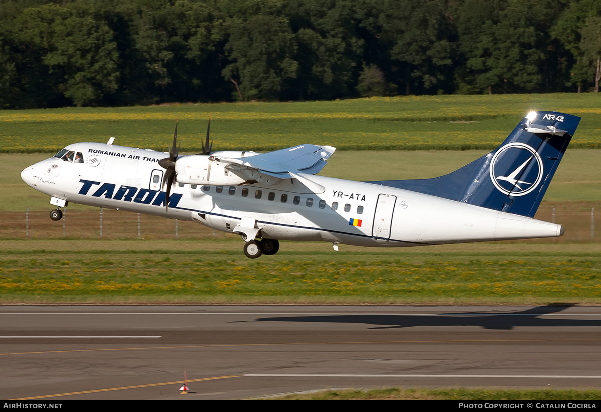 Aircraft Photo of YR-ATA | ATR ATR-42-500 | TAROM - Transporturile Aeriene Române | AirHistory.net #743110