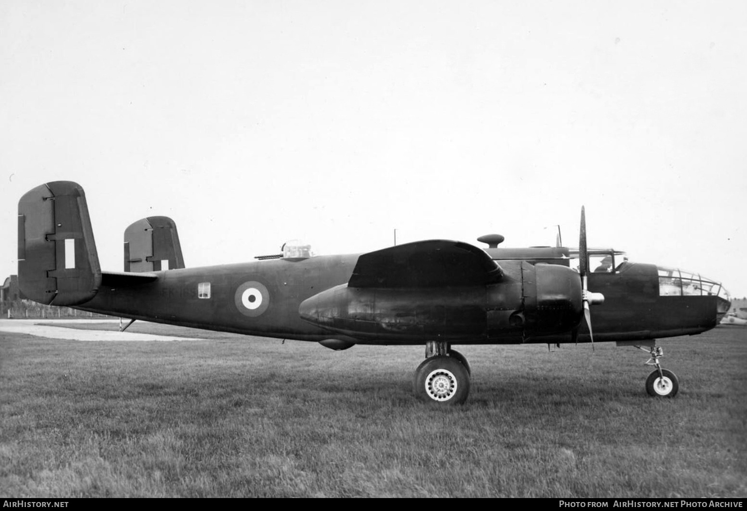 Aircraft Photo of FK165 | North American B-25B Mitchell 1 | UK - Air Force | AirHistory.net #743131