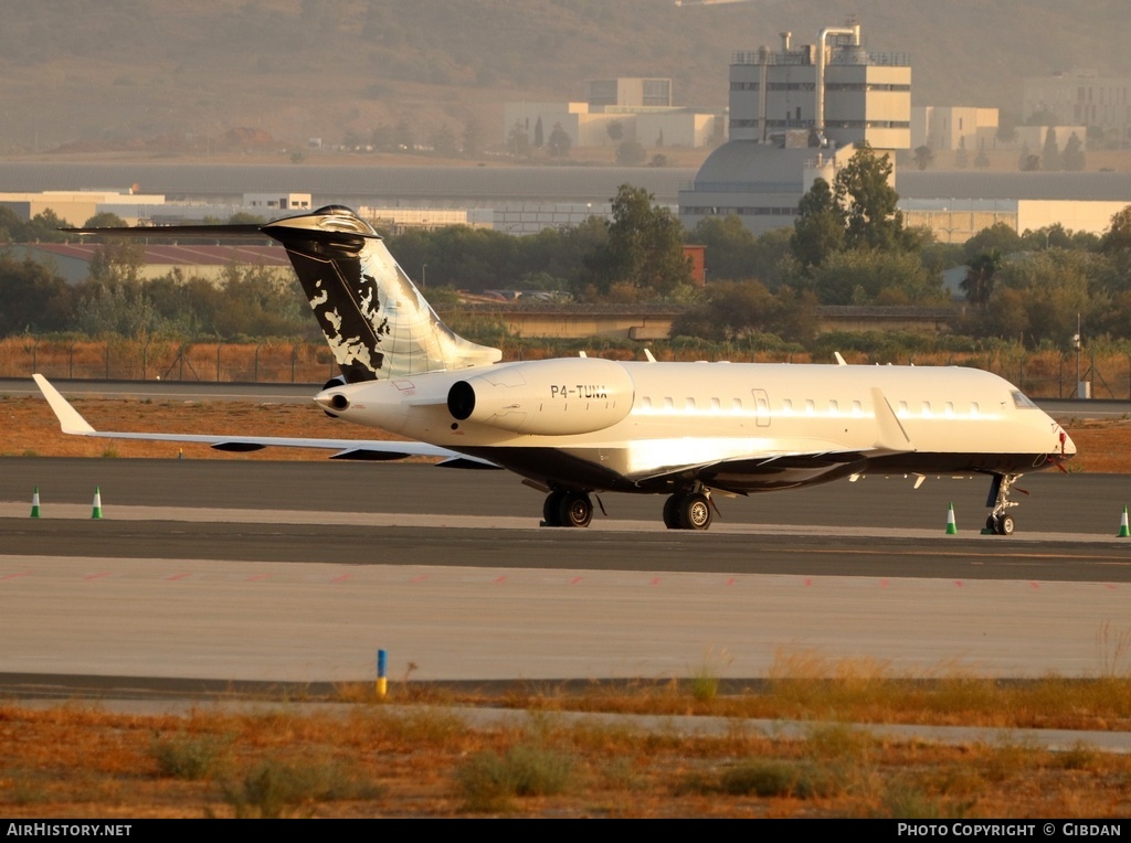 Aircraft Photo of P4-TUNA | Bombardier Global Express XRS (BD-700-1A10) | AirHistory.net #743140