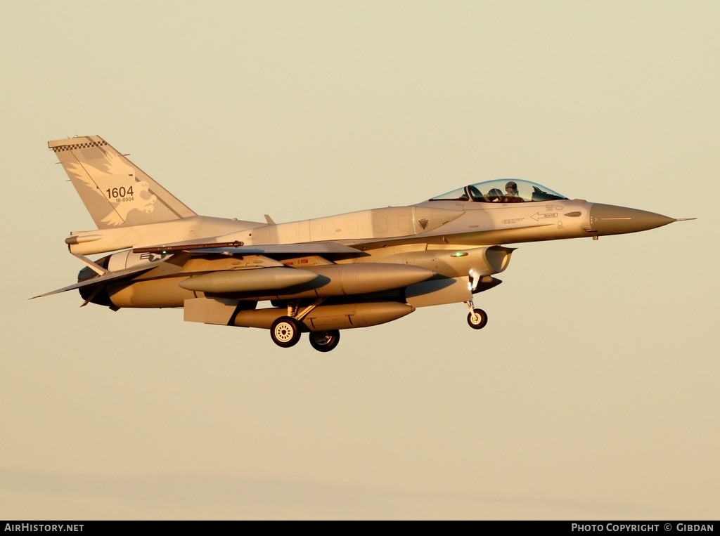 Aircraft Photo of 1604 | Lockheed Martin F-16C Fighting Falcon | Bahrain - Air Force | AirHistory.net #743165