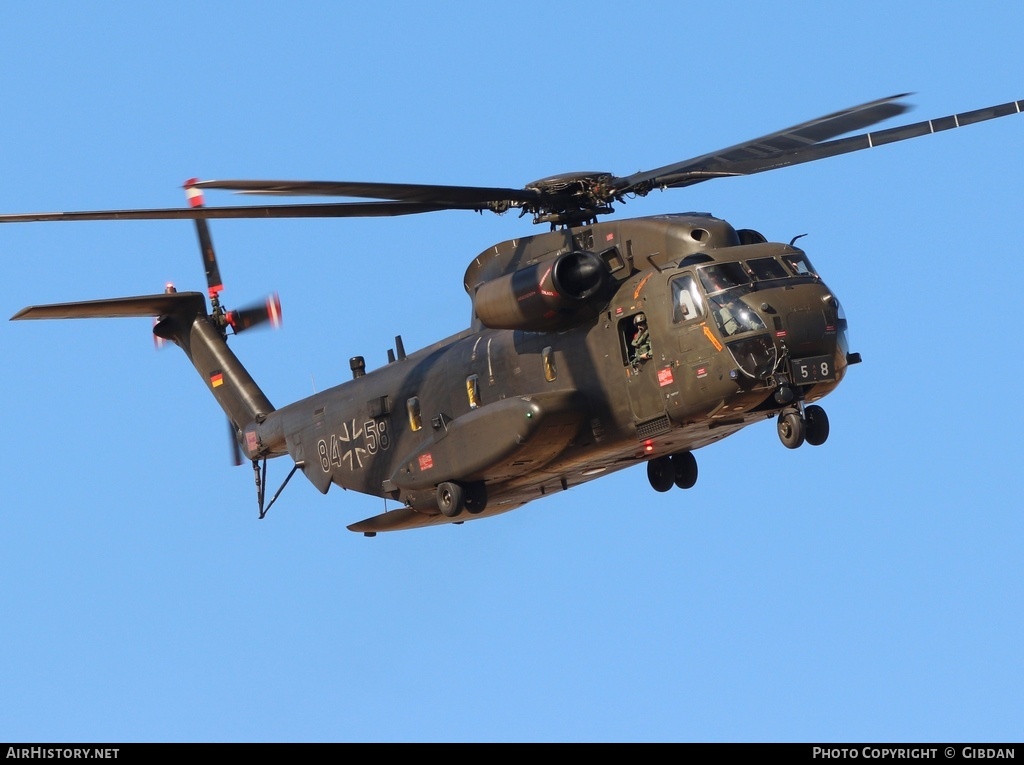 Aircraft Photo of 8458 | Sikorsky CH-53G | Germany - Air Force | AirHistory.net #743167