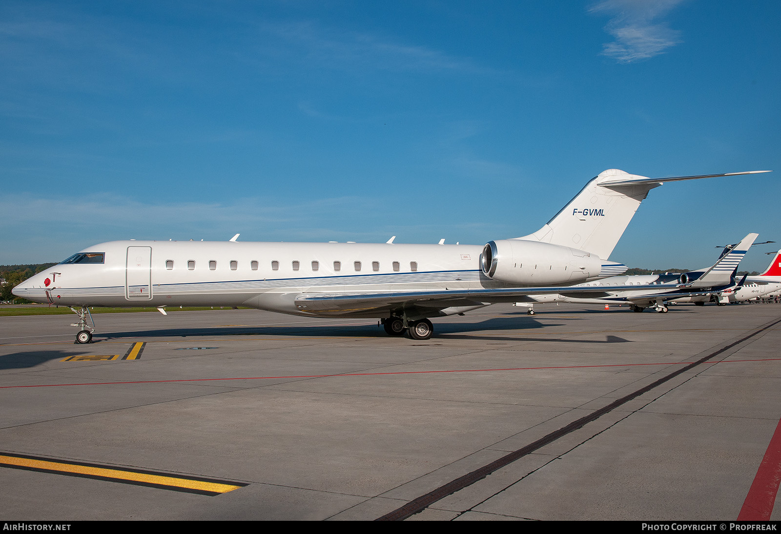 Aircraft Photo of F-GVML | Bombardier Global 6000 (BD-700-1A10) | AirHistory.net #743190