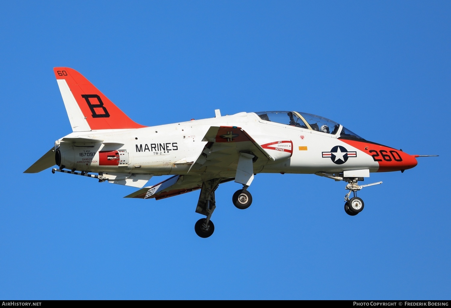 Aircraft Photo of 167097 | Boeing T-45C Goshawk | USA - Marines | AirHistory.net #743227
