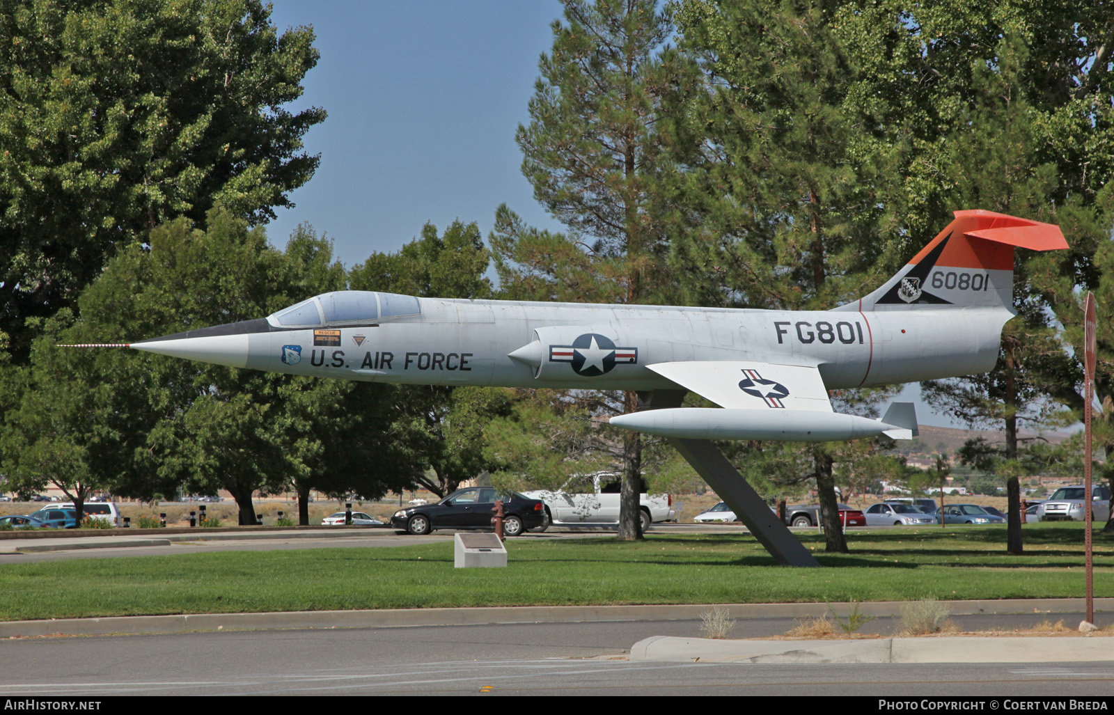 Aircraft Photo of 56-801 / FG801 | Lockheed F-104A Starfighter | USA - Air Force | AirHistory.net #743273