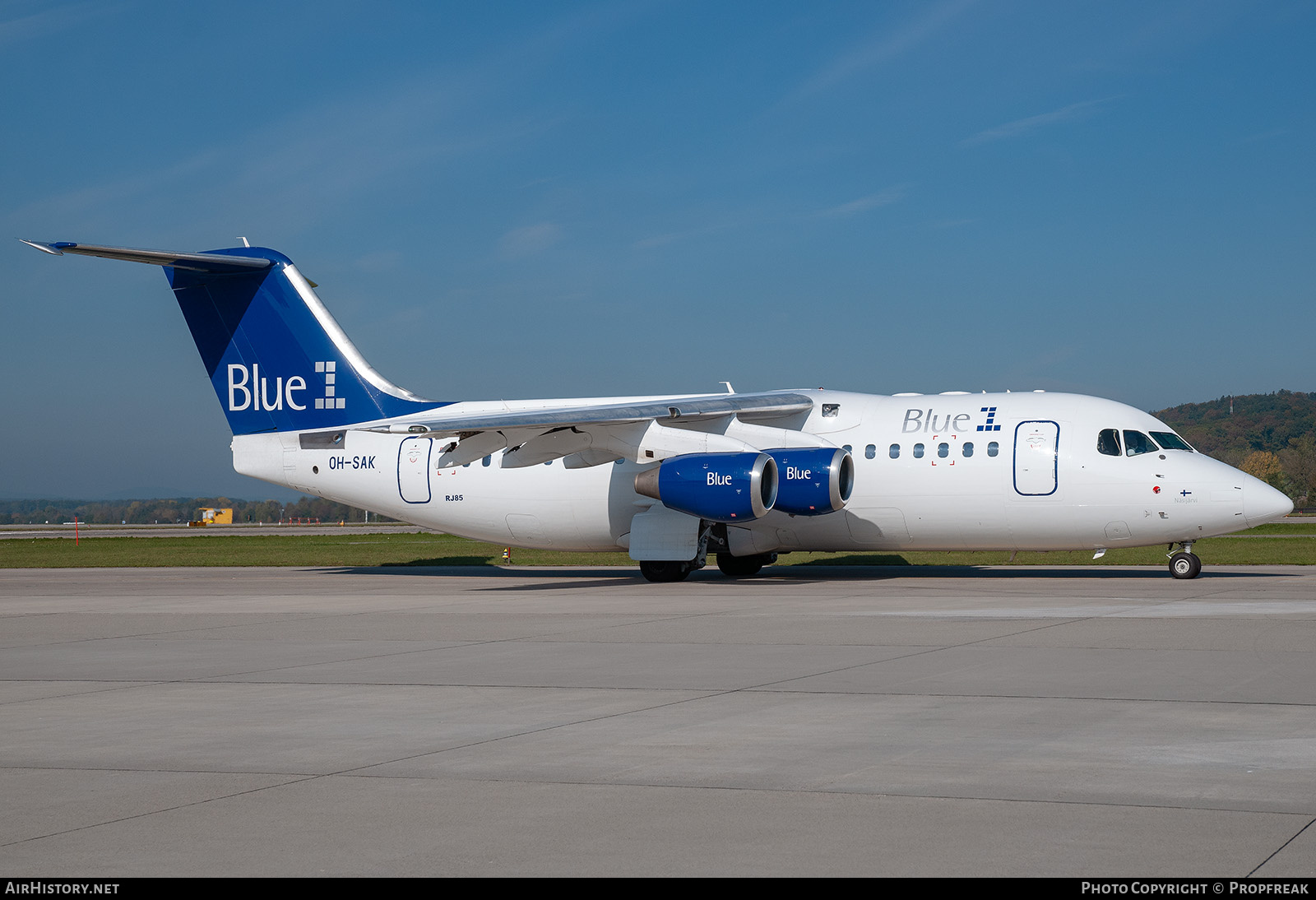 Aircraft Photo of OH-SAK | BAE Systems Avro 146-RJ85 | Blue1 | AirHistory.net #743299