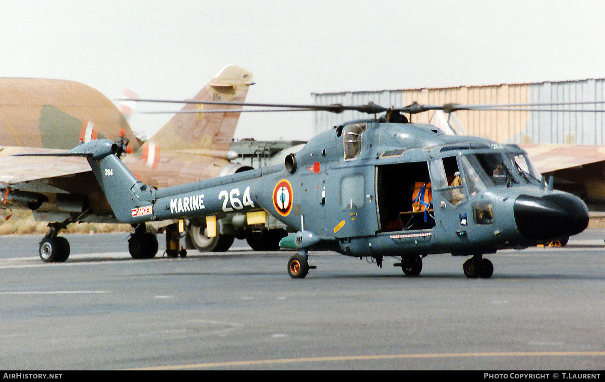 Aircraft Photo of 264 | Westland WG-13 Lynx HAS2(FN) | France - Navy | AirHistory.net #743330