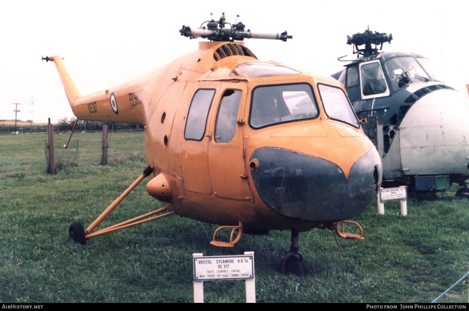 Aircraft Photo of XE317 | Bristol 171 Sycamore HR14 | UK - Air Force | AirHistory.net #743339