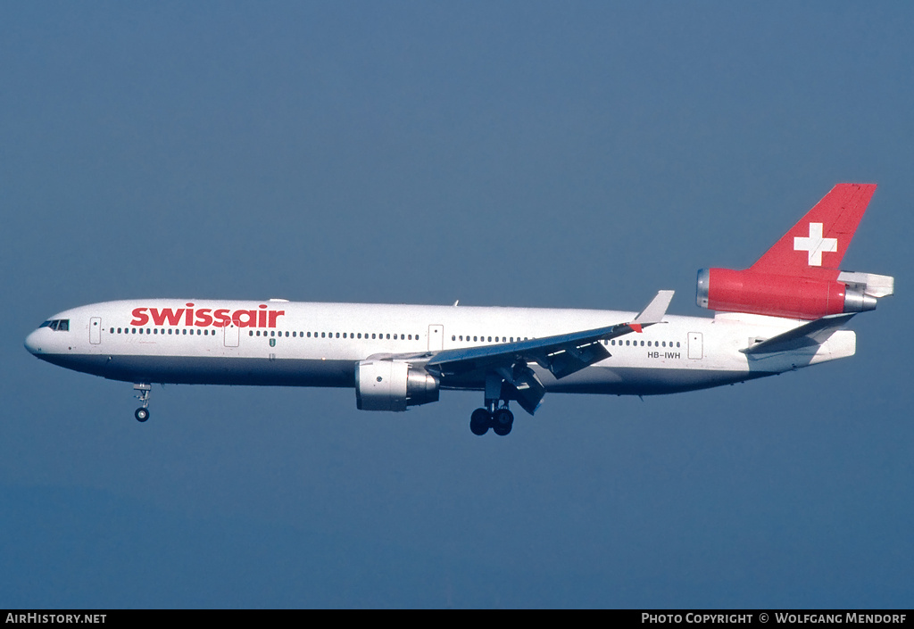 Aircraft Photo of HB-IWH | McDonnell Douglas MD-11 | Swissair | AirHistory.net #743348