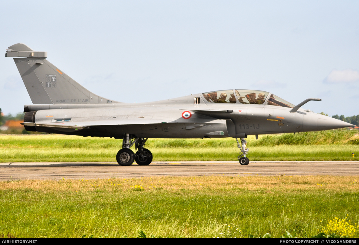 Aircraft Photo of 335 | Dassault Rafale B | France - Air Force | AirHistory.net #743358