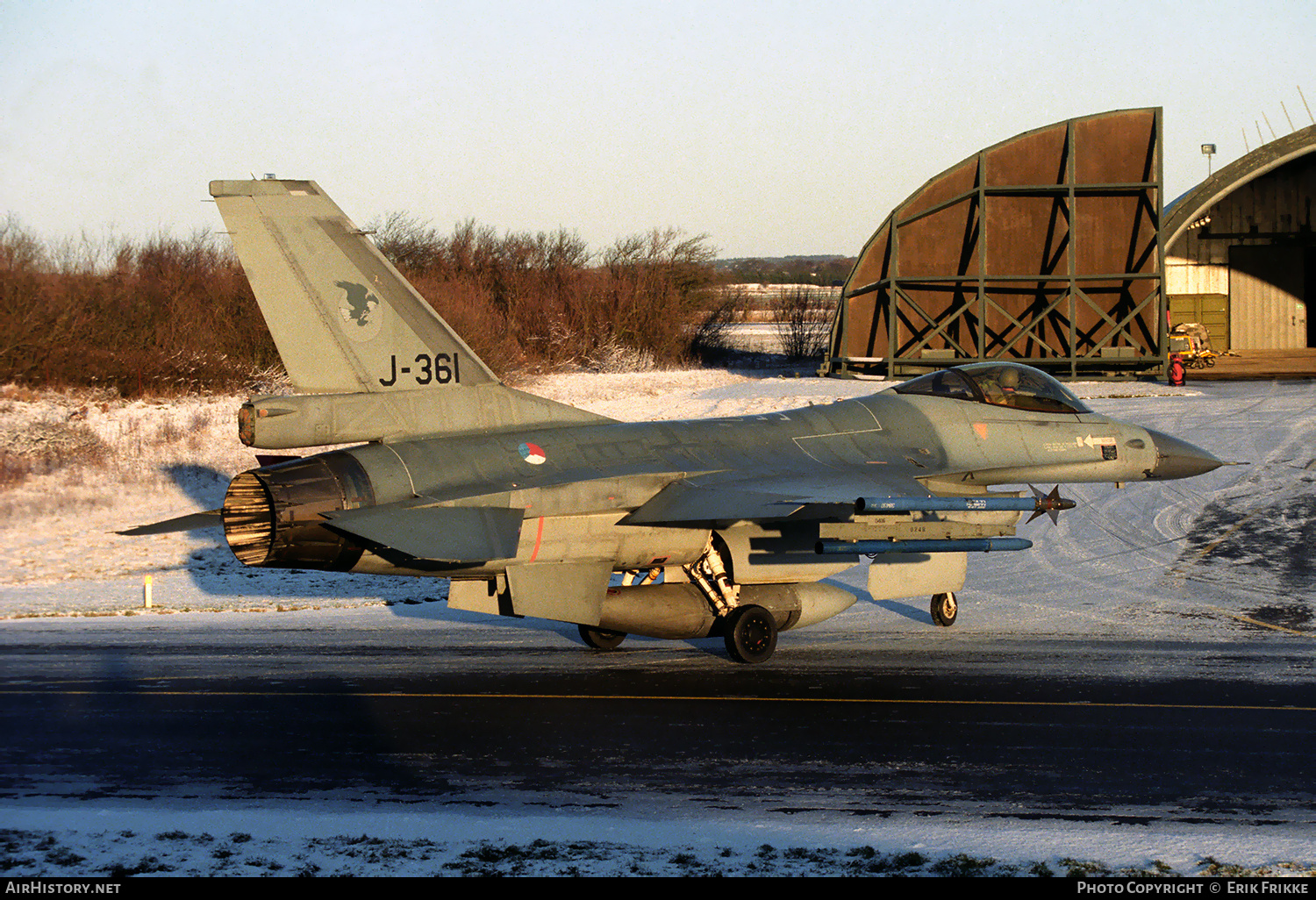 Aircraft Photo of J-361 | General Dynamics F-16A Fighting Falcon | Netherlands - Air Force | AirHistory.net #743373