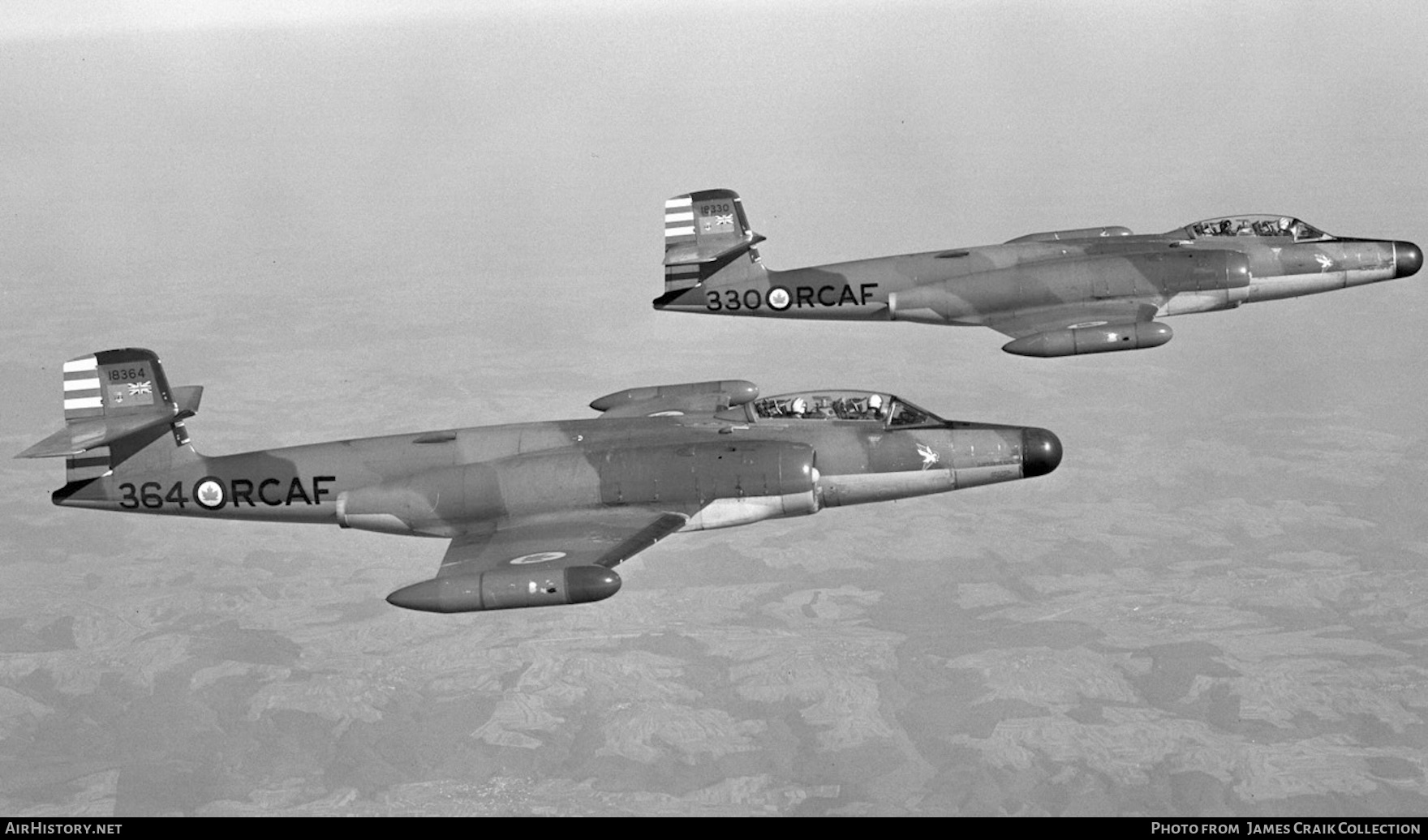 Aircraft Photo of 18364 | Avro Canada CF-100 Canuck Mk.4B | Canada - Air Force | AirHistory.net #743381