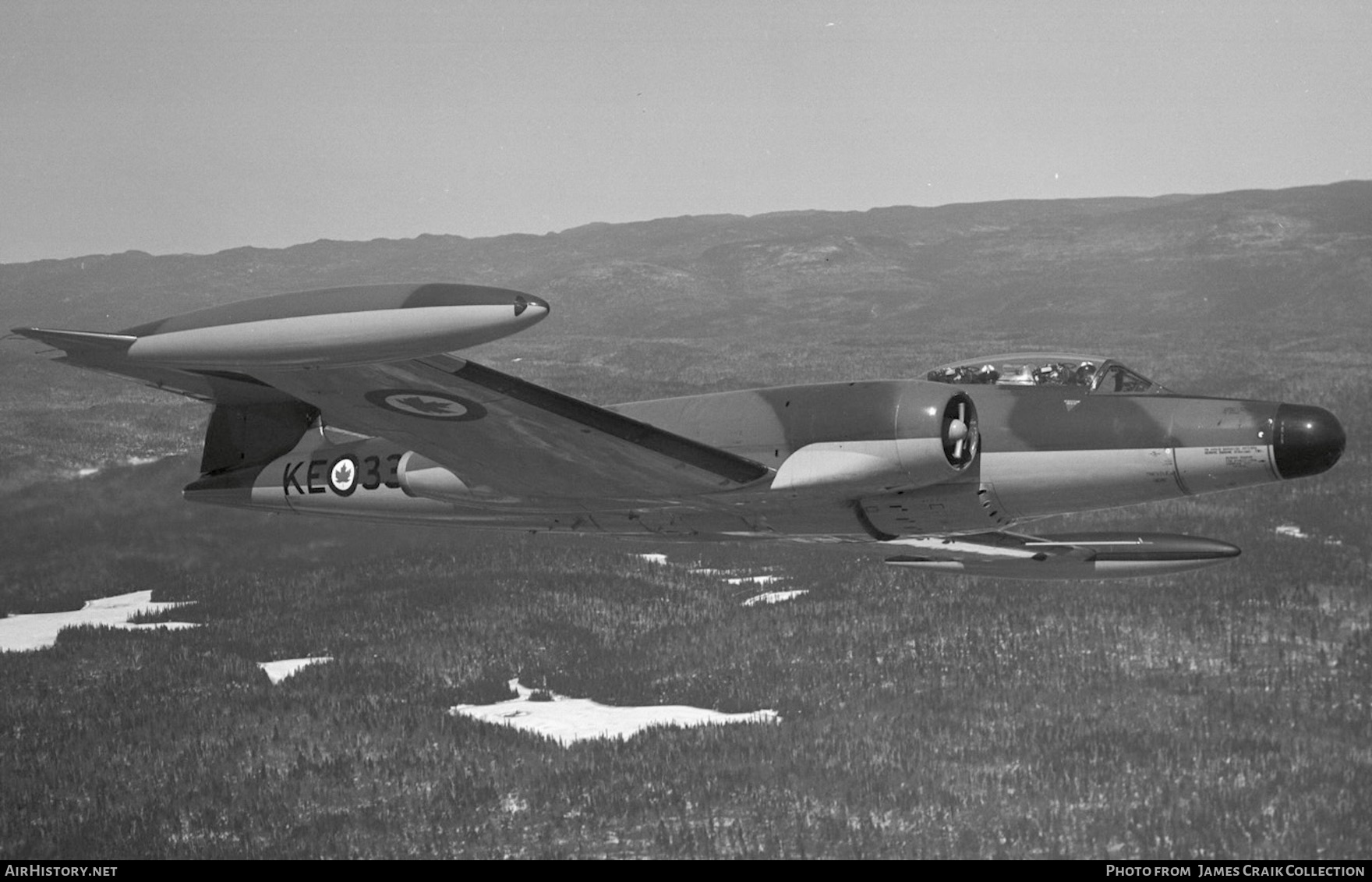 Aircraft Photo of 18333 | Avro Canada CF-100 Canuck Mk.4B | Canada - Air Force | AirHistory.net #743383