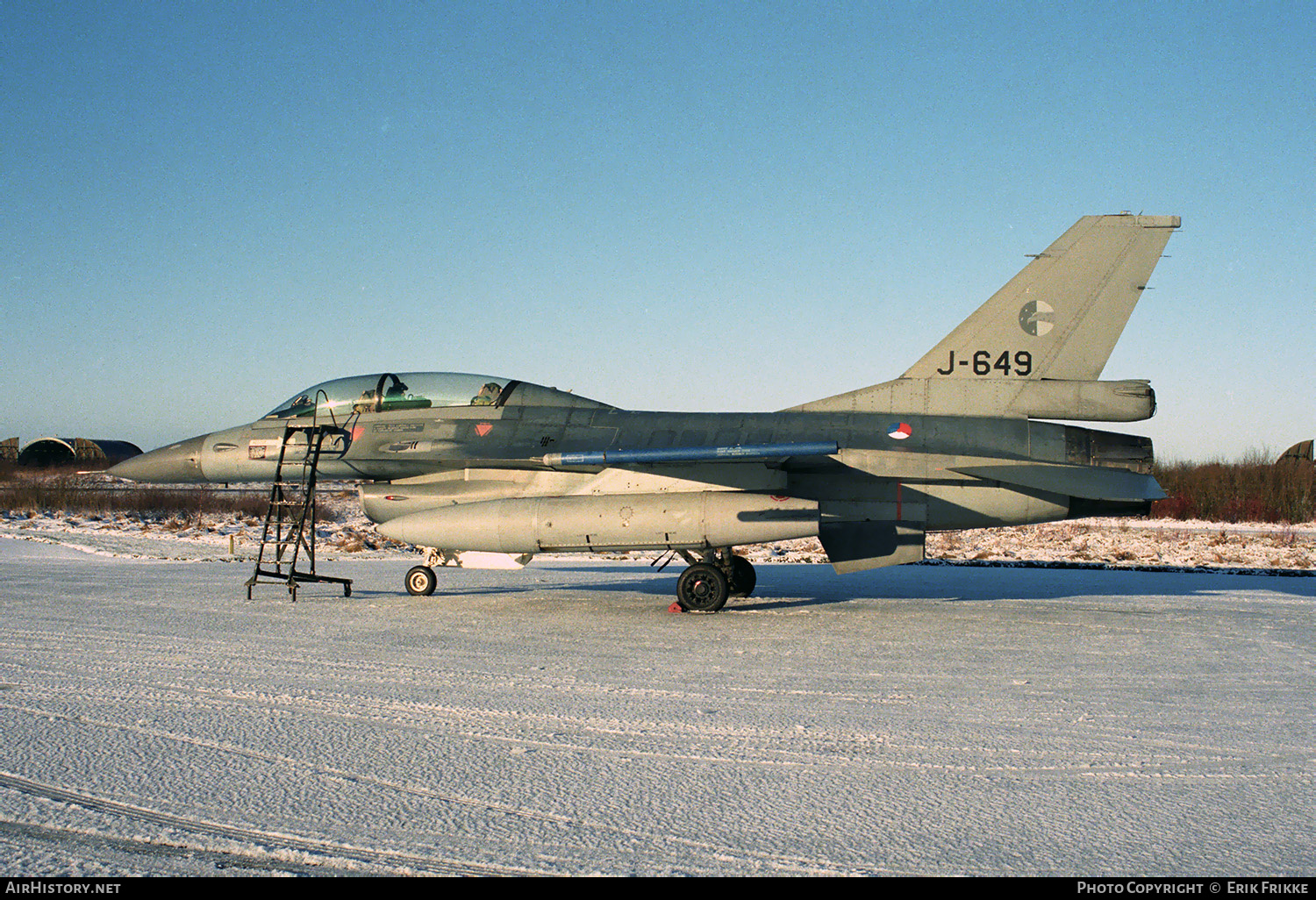 Aircraft Photo of J-649 | General Dynamics F-16B Fighting Falcon | Netherlands - Air Force | AirHistory.net #743393