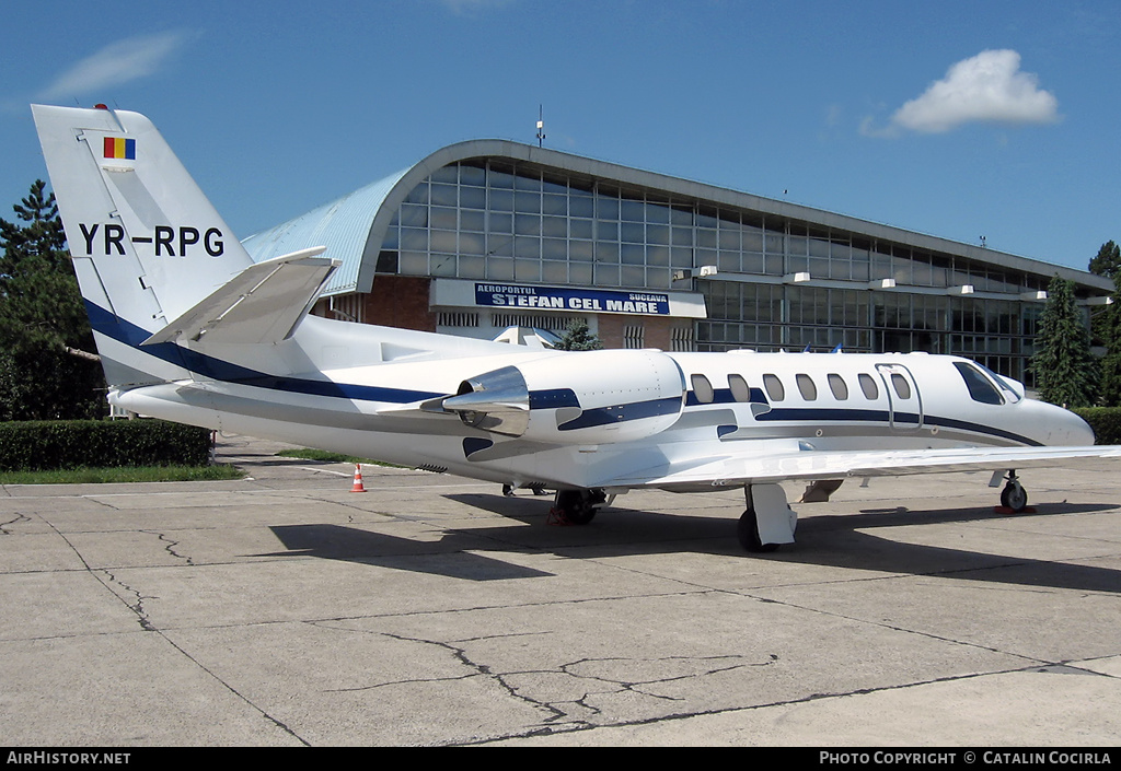 Aircraft Photo of YR-RPG | Cessna 560 Citation Encore | Eurojet Romania | AirHistory.net #743408