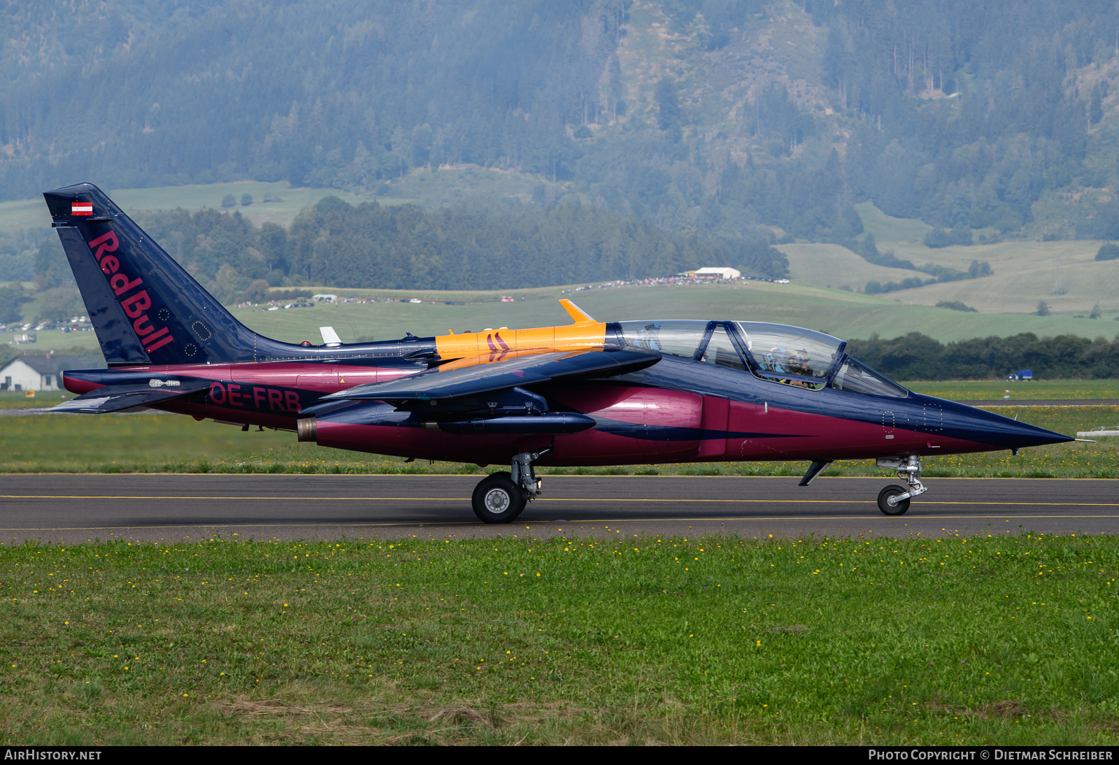 Aircraft Photo of OE-FRB | Dassault-Dornier Alpha Jet A | Red Bull | AirHistory.net #743415