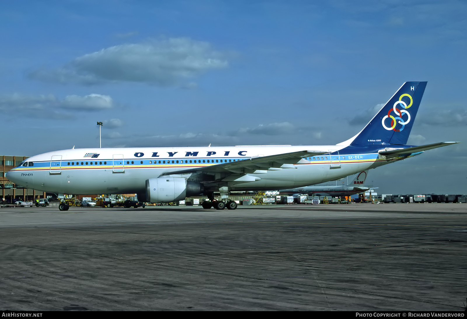 Aircraft Photo of SX-BEH | Airbus A300B4-103 | Olympic | AirHistory.net #743416