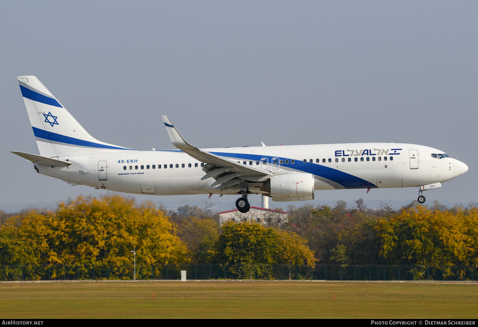 Aircraft Photo of 4X-EKH | Boeing 737-85P | El Al Israel Airlines | AirHistory.net #743436