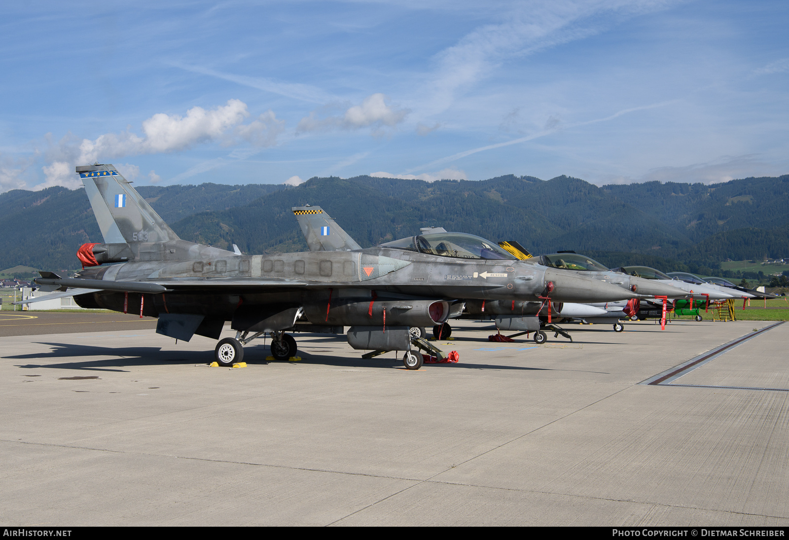 Aircraft Photo of 503 | General Dynamics F-16C Fighting Falcon | Greece - Air Force | AirHistory.net #743448