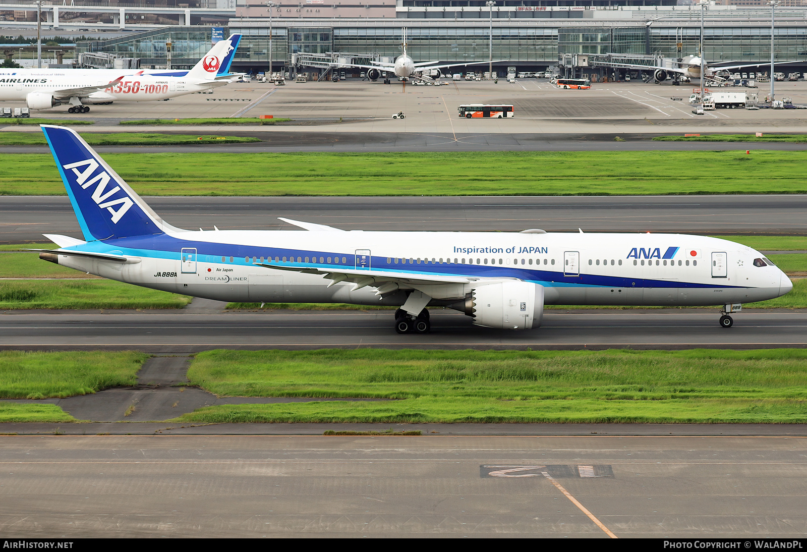 Aircraft Photo of JA888A | Boeing 787-9 Dreamliner | All Nippon Airways - ANA | AirHistory.net #743453