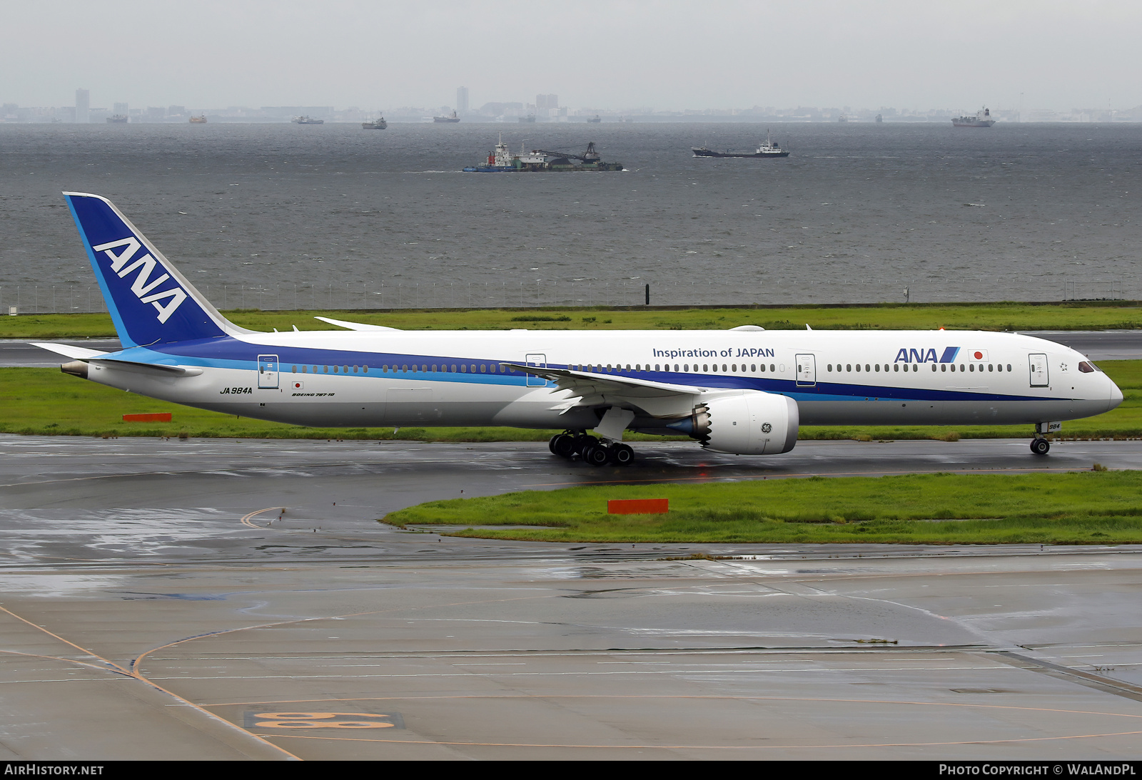 Aircraft Photo of JA984A | Boeing 787-10 Dreamliner | All Nippon Airways - ANA | AirHistory.net #743456