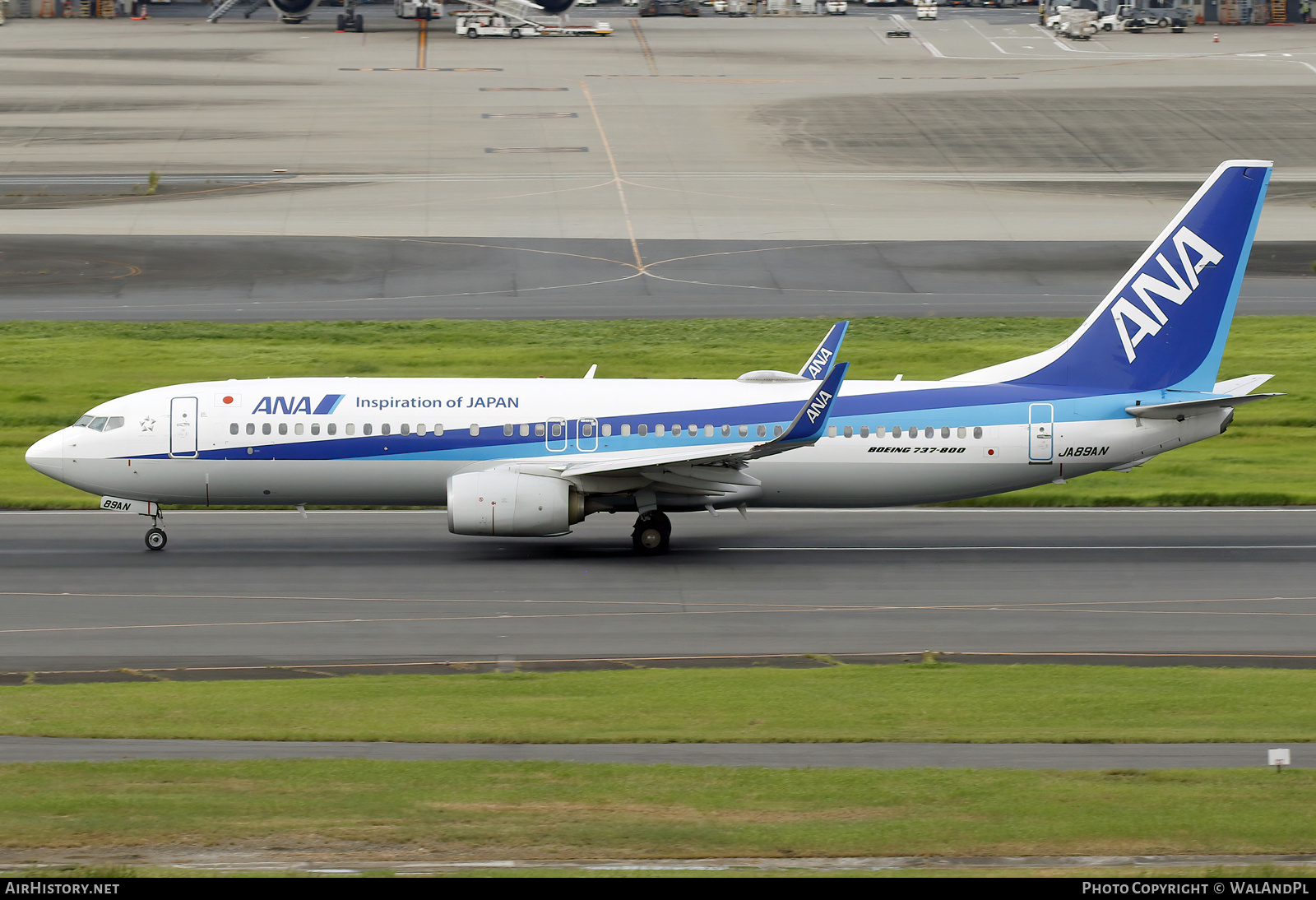 Aircraft Photo of JA89AN | Boeing 737-800 | All Nippon Airways - ANA | AirHistory.net #743462