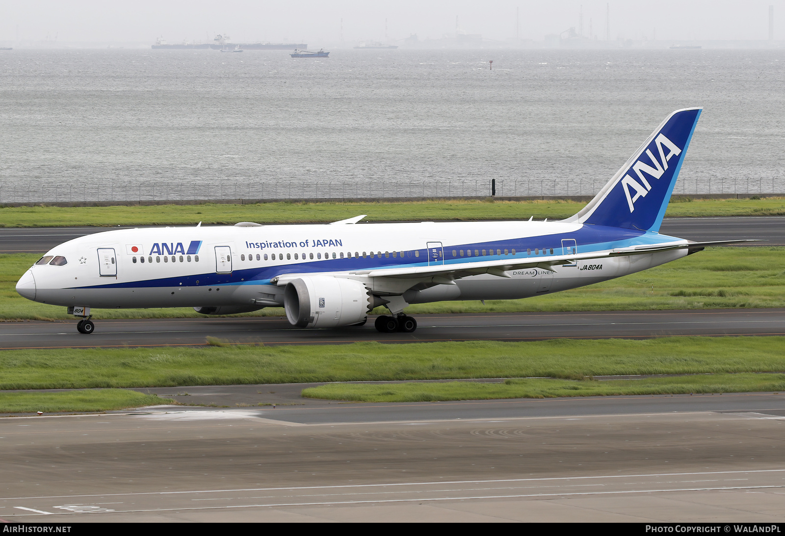 Aircraft Photo of JA804A | Boeing 787-8 Dreamliner | All Nippon Airways - ANA | AirHistory.net #743472