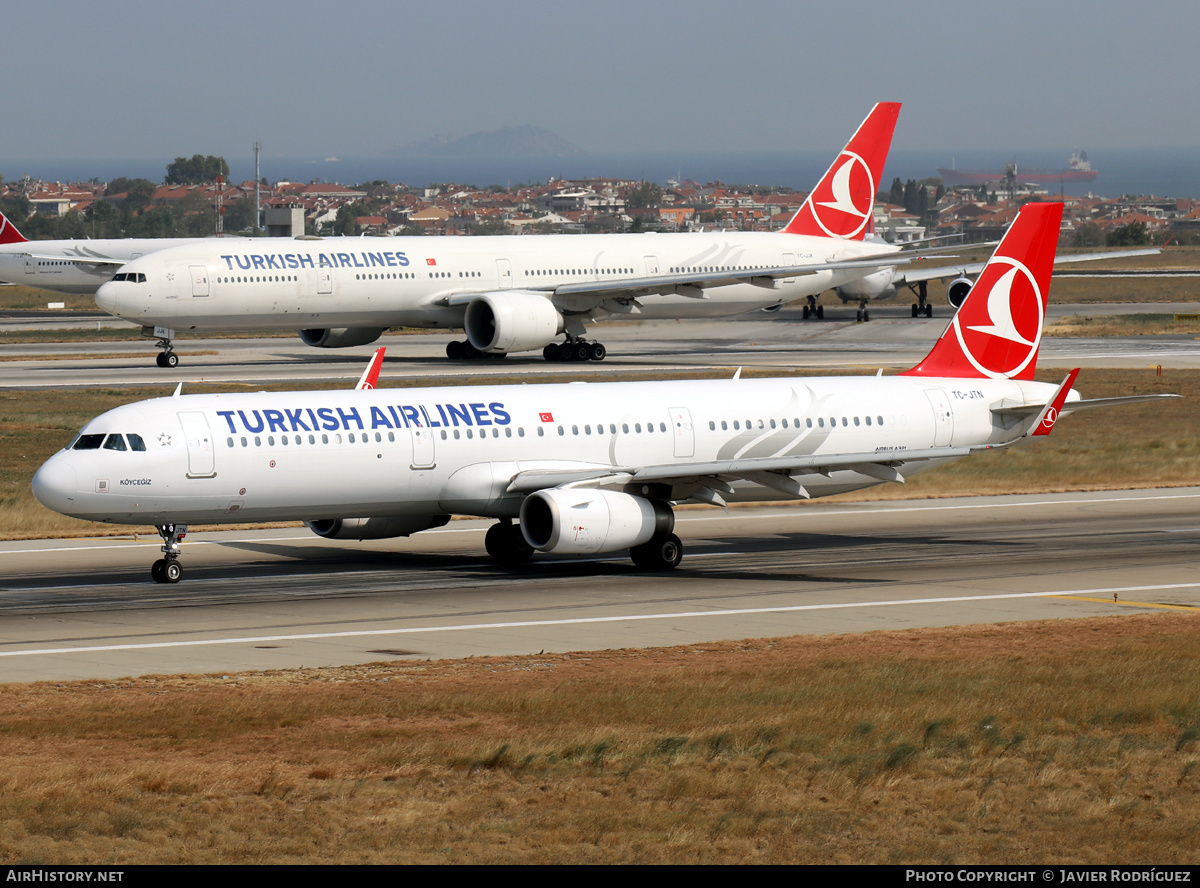 Aircraft Photo of TC-JTN | Airbus A321-231 | Turkish Airlines | AirHistory.net #743493