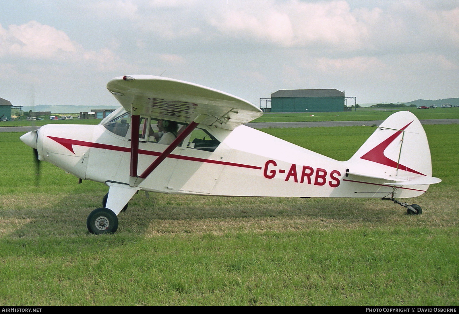 Aircraft Photo of G-ARBS | Piper PA-22/20-160 Pacer | AirHistory.net #743536