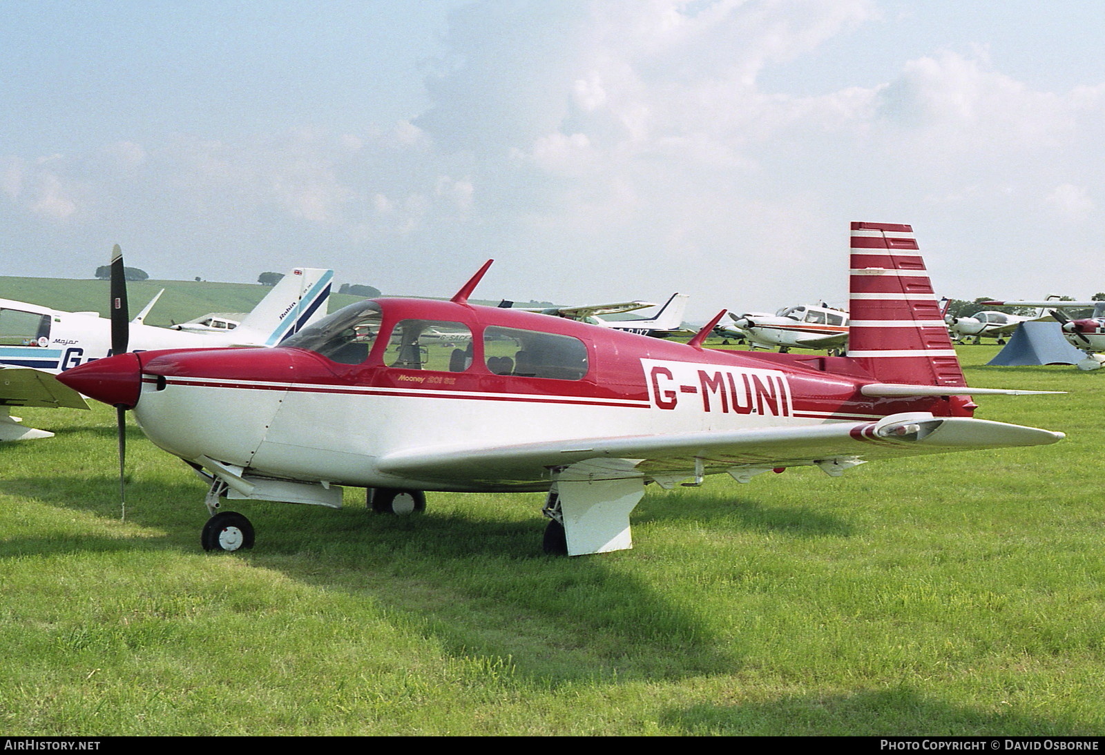 Aircraft Photo of G-MUNI | Mooney M-20J 201 | AirHistory.net #743538