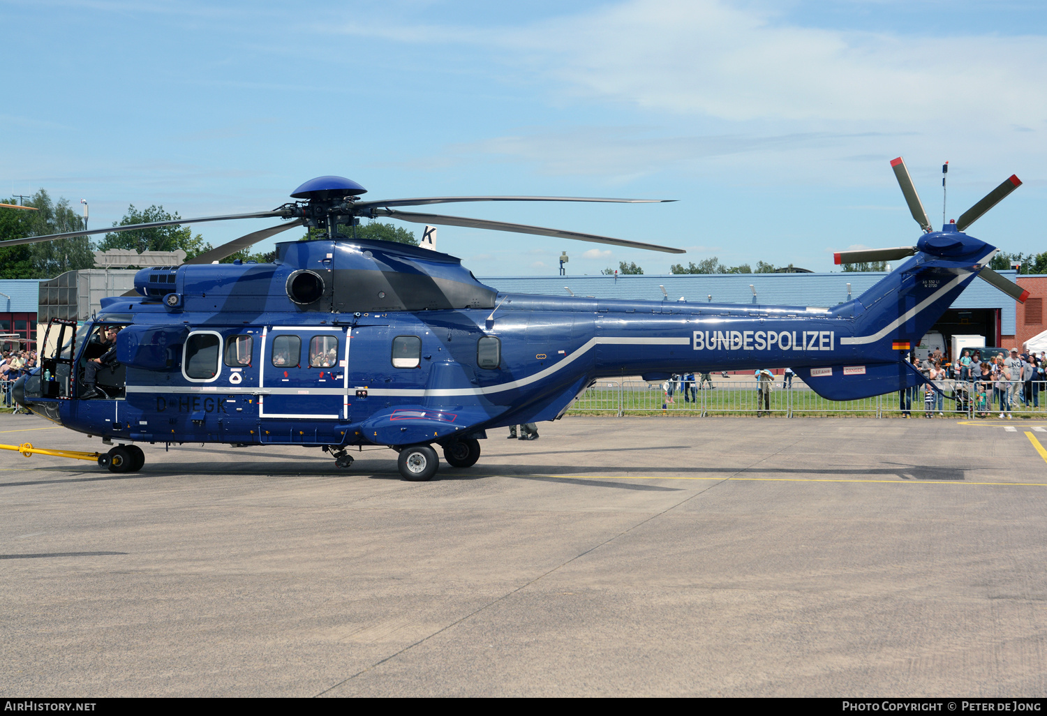 Aircraft Photo of D-HEGK | Eurocopter AS-332L1 Super Puma | Bundespolizei | AirHistory.net #743548