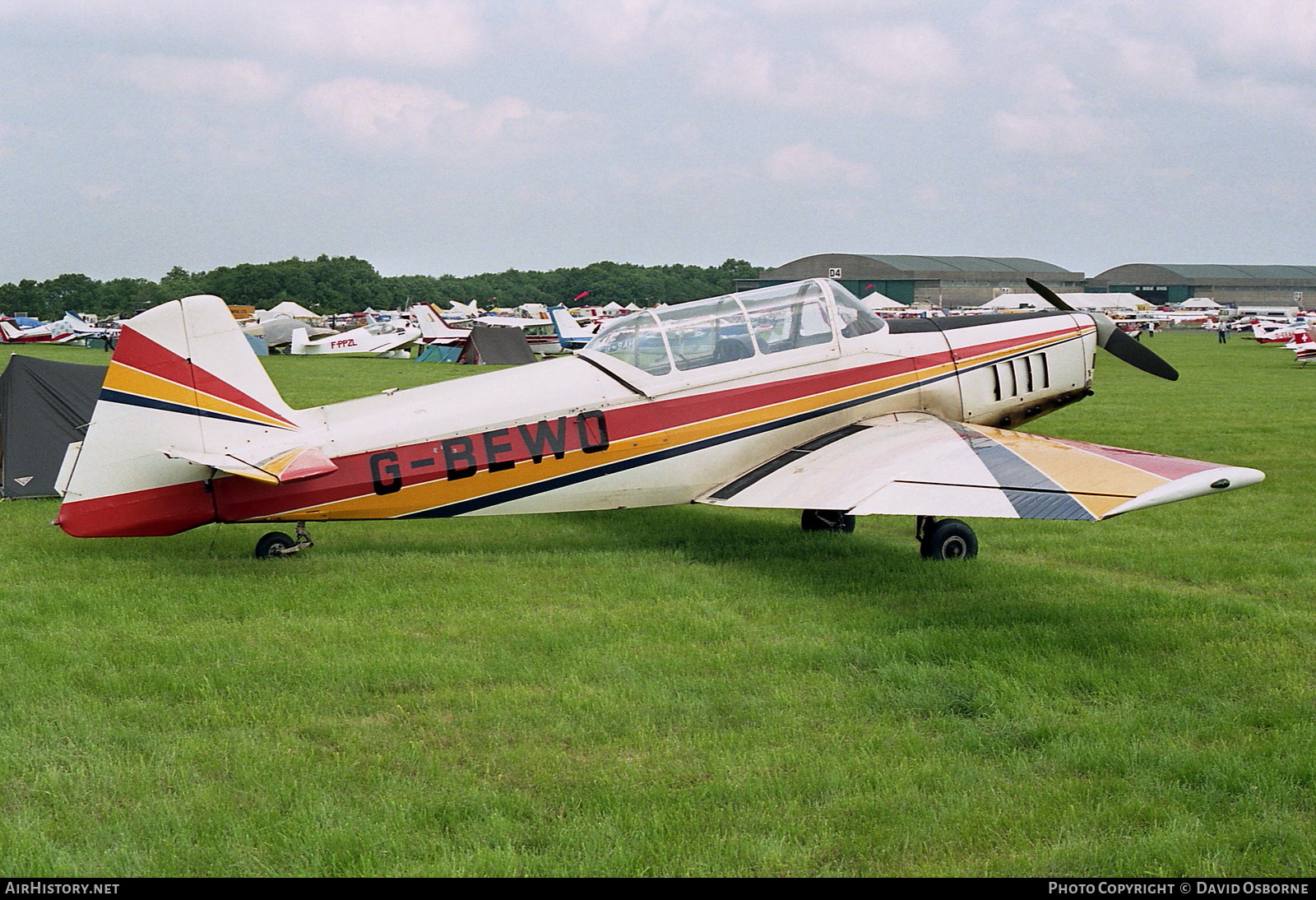 Aircraft Photo of G-BEWO | Zlin Z-326 Trener Master | AirHistory.net #743556