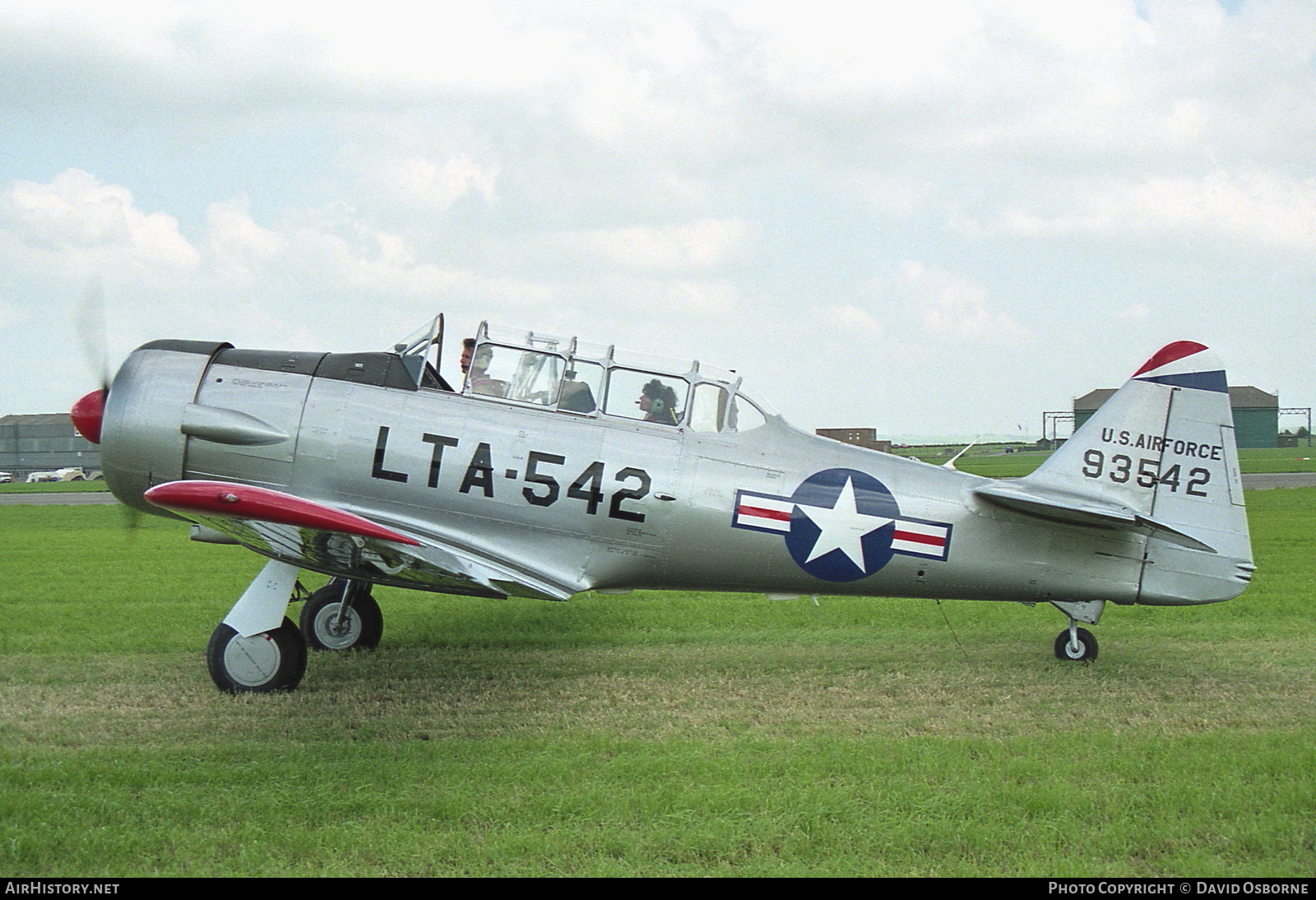 Aircraft Photo of G-BRLV / 93542 | North American T-6J Harvard Mk IV | USA - Air Force | AirHistory.net #743571