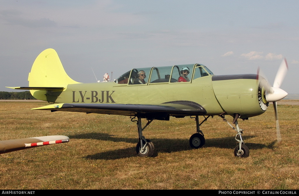 Aircraft Photo of LY-BJK | Yakovlev Yak-52 | AirHistory.net #743580