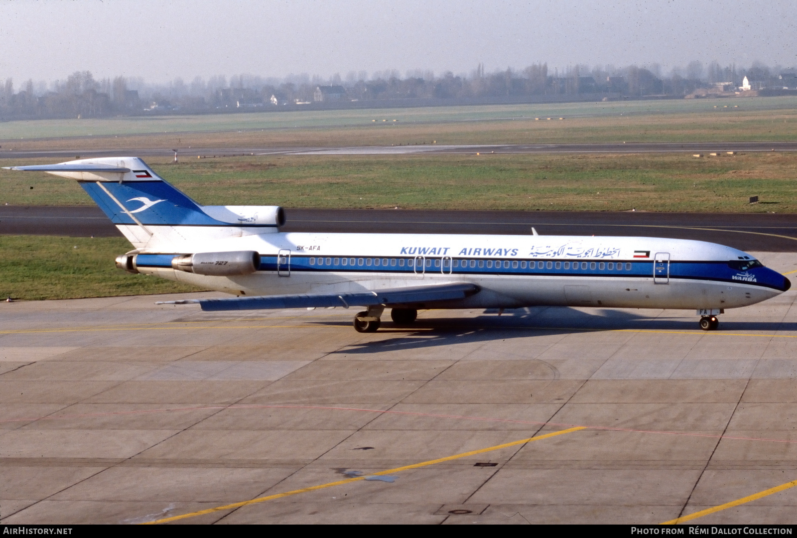 Aircraft Photo of 9K-AFA | Boeing 727-269/Adv | Kuwait Airways | AirHistory.net #743602