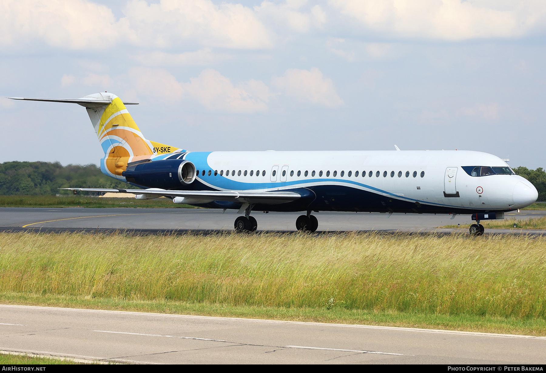Aircraft Photo of 5Y-SKE | Fokker 100 (F28-0100) | Trade Air | AirHistory.net #743604