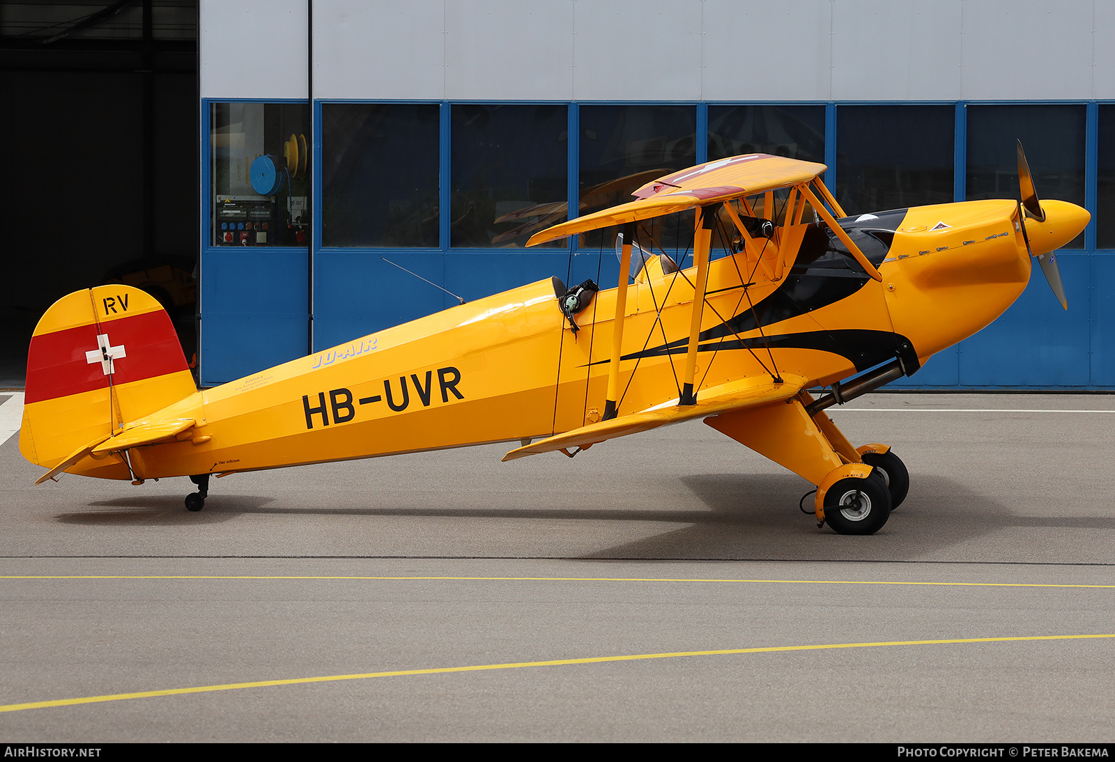 Aircraft Photo of HB-UVR | CASA 1.131E Jungmann | Ju-Air | AirHistory.net #743620