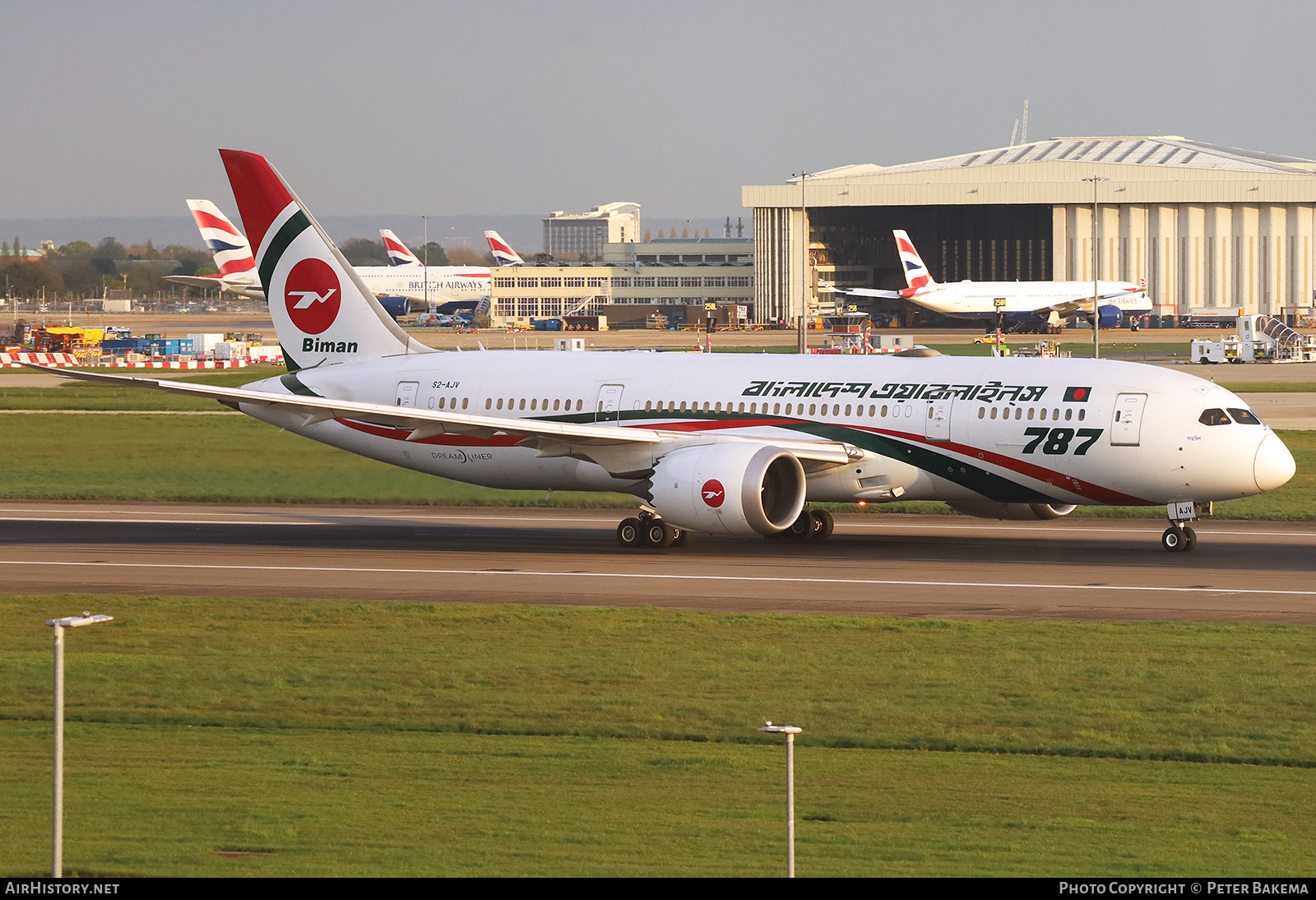 Aircraft Photo of S2-AJV | Boeing 787-8 Dreamliner | Biman Bangladesh Airlines | AirHistory.net #743630