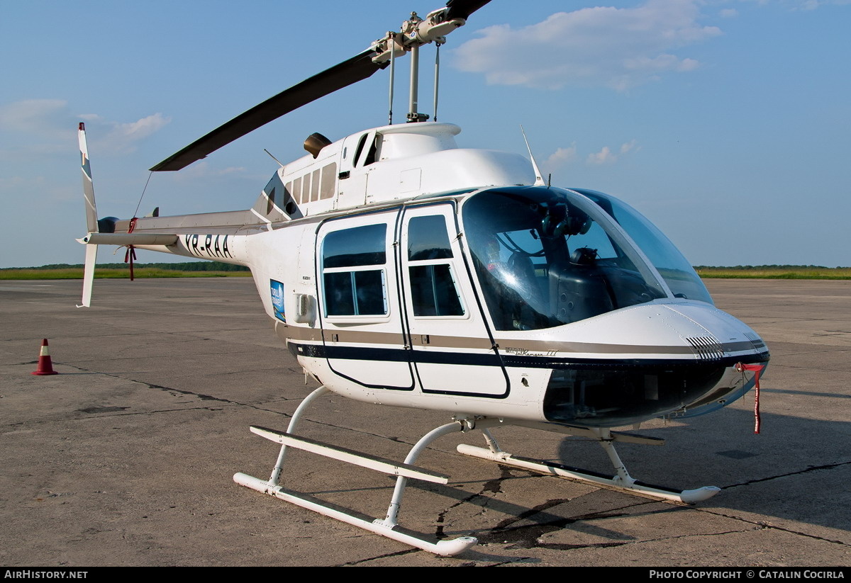 Aircraft Photo of YR-RAA | Bell AB-206B-3 JetRanger III | Regional Air Services | AirHistory.net #743654