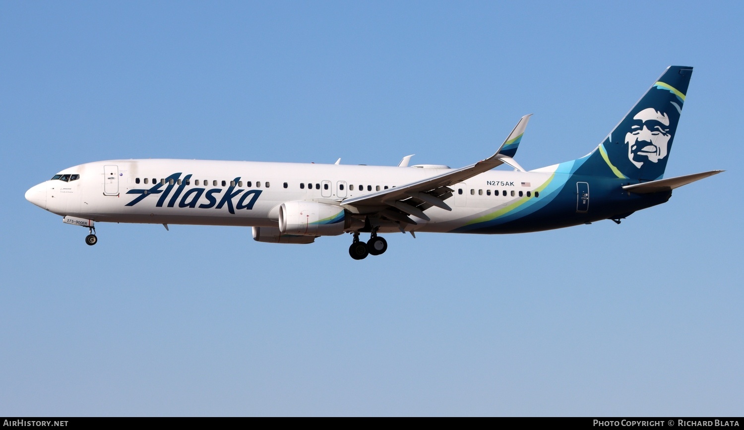 Aircraft Photo of N275AK | Boeing 737-990/ER | Alaska Airlines | AirHistory.net #743693