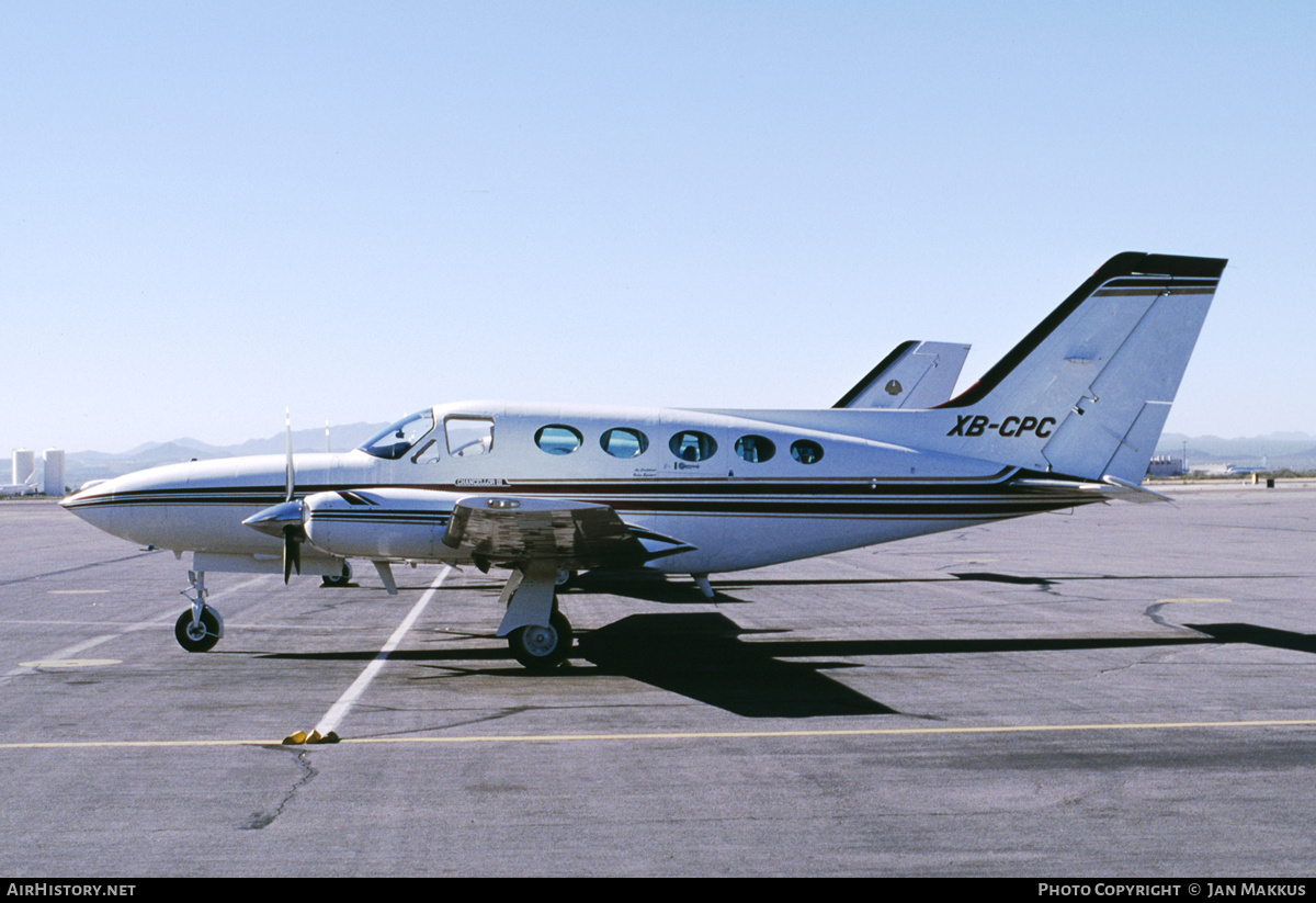 Aircraft Photo of XB-CPC | Cessna 414A Chancellor | AirHistory.net #743704