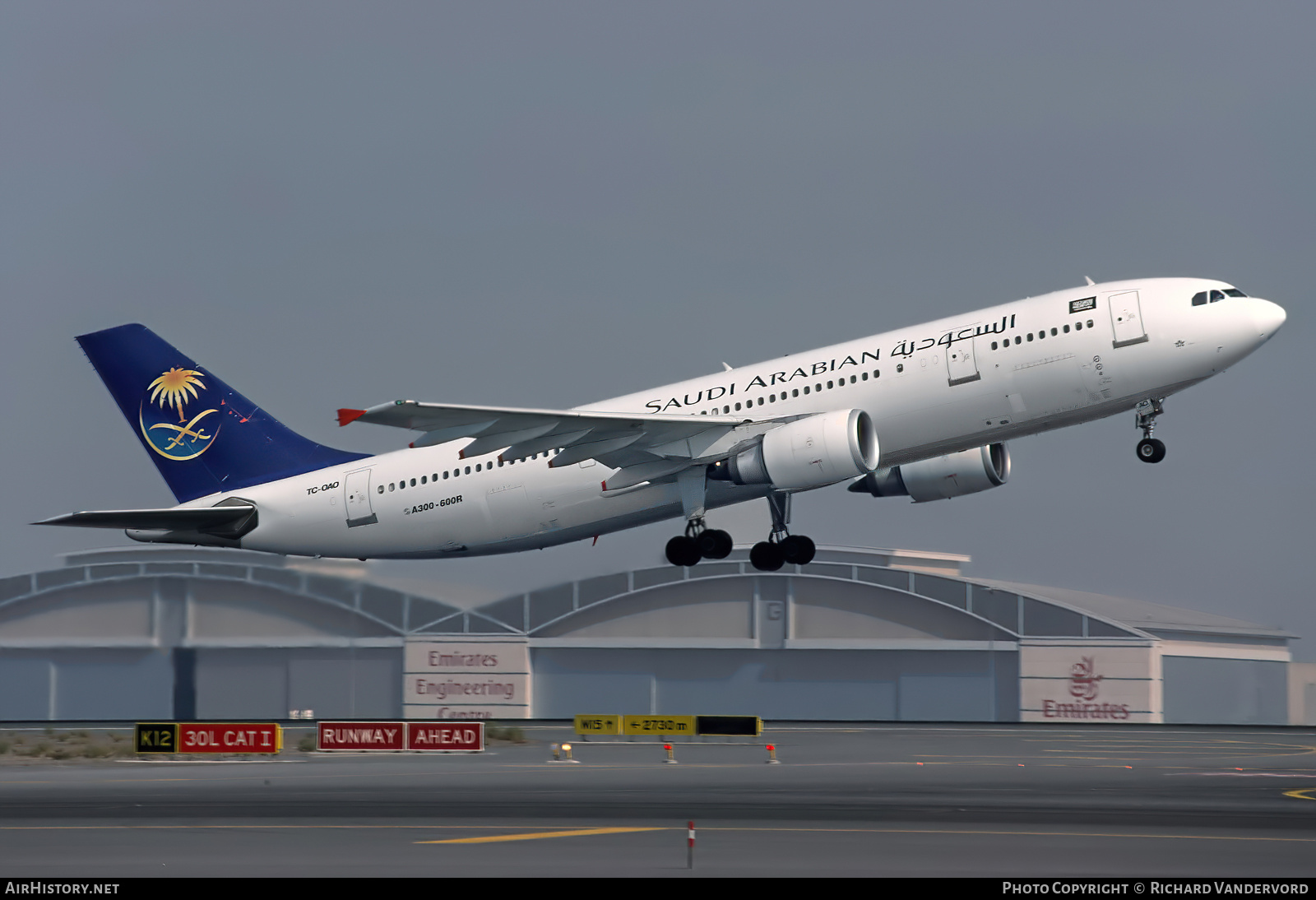 Aircraft Photo of TC-OAO | Airbus A300B4-605R | Saudi Arabian Airlines | AirHistory.net #743714