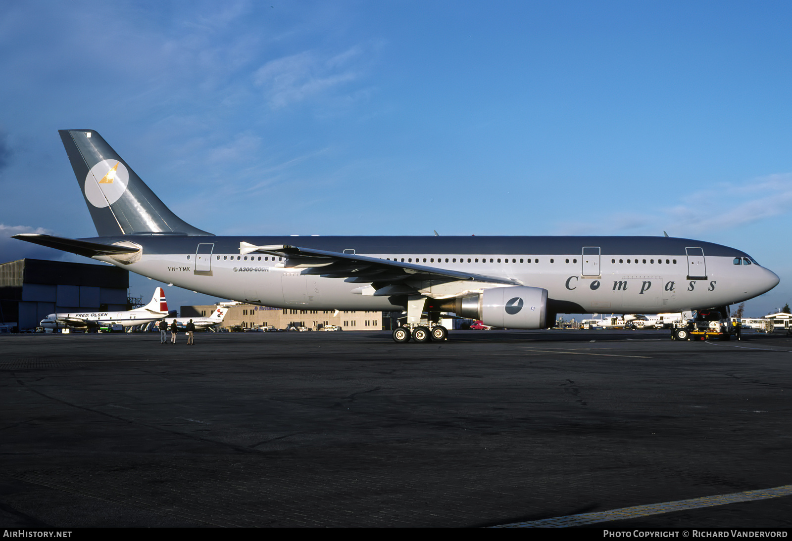 Aircraft Photo of VH-YMK | Airbus A300B4-605R | Compass Airlines | AirHistory.net #743728