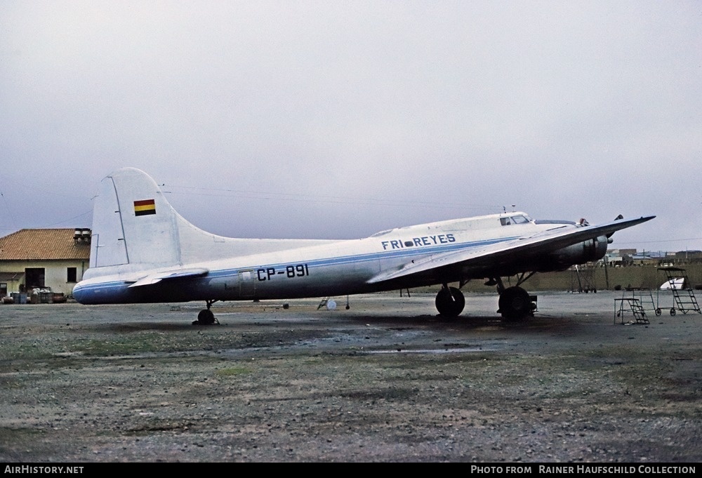 Aircraft Photo of CP-891 | Boeing B-17G Flying Fortress | Fri Reyes - Frigorífico Reyes | AirHistory.net #743740