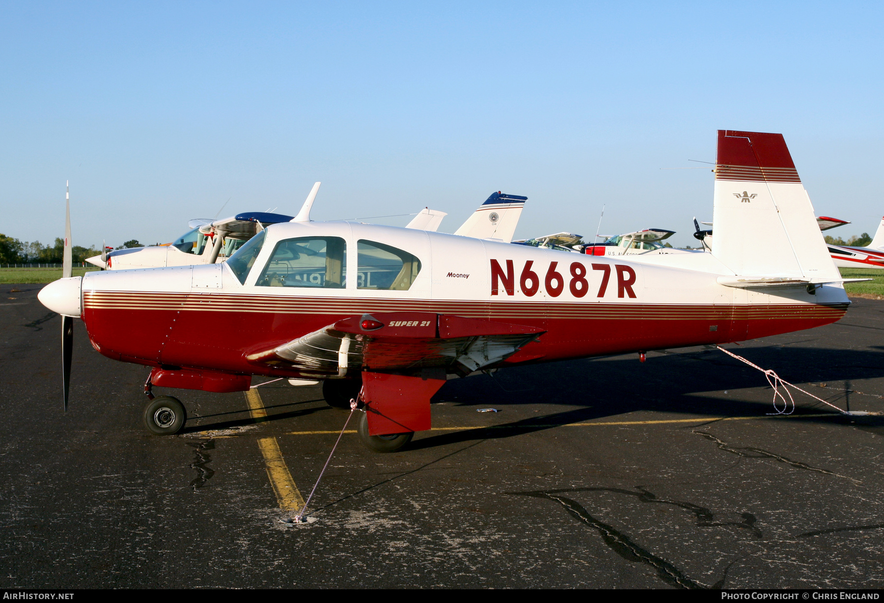 Aircraft Photo of N6687R | Mooney M-20E Super 21 | AirHistory.net #743747