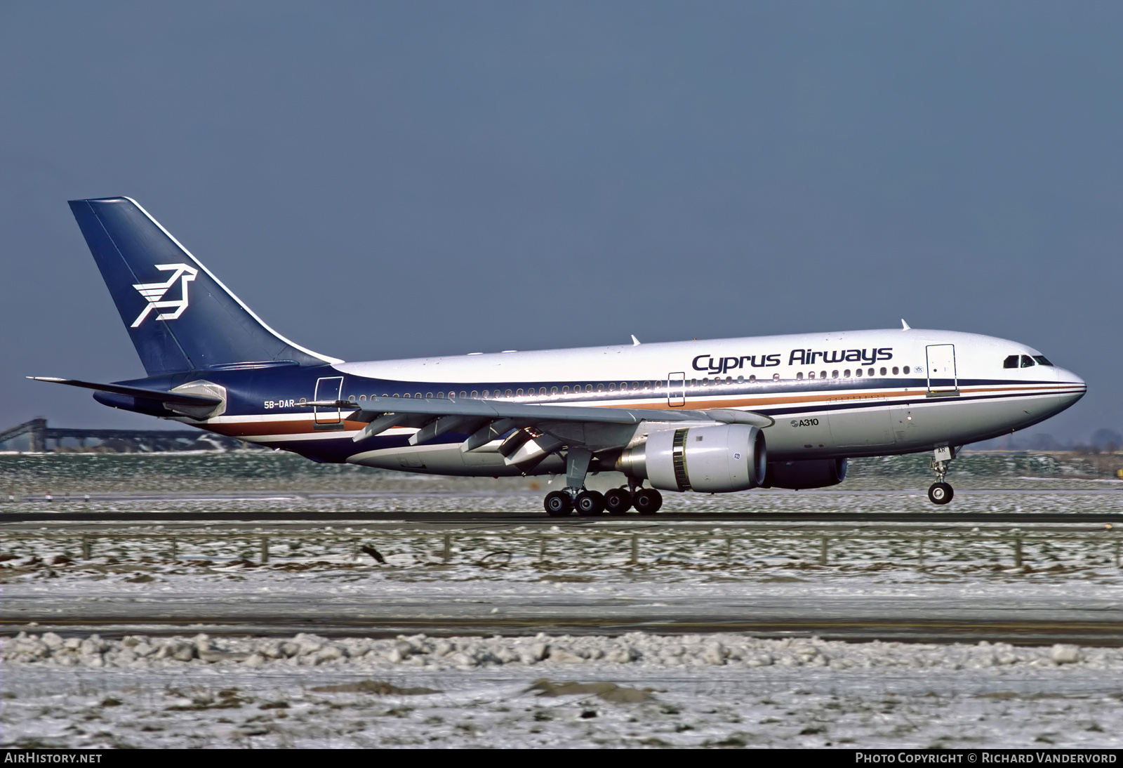 Aircraft Photo of 5B-DAR | Airbus A310-203 | Cyprus Airways | AirHistory.net #743749