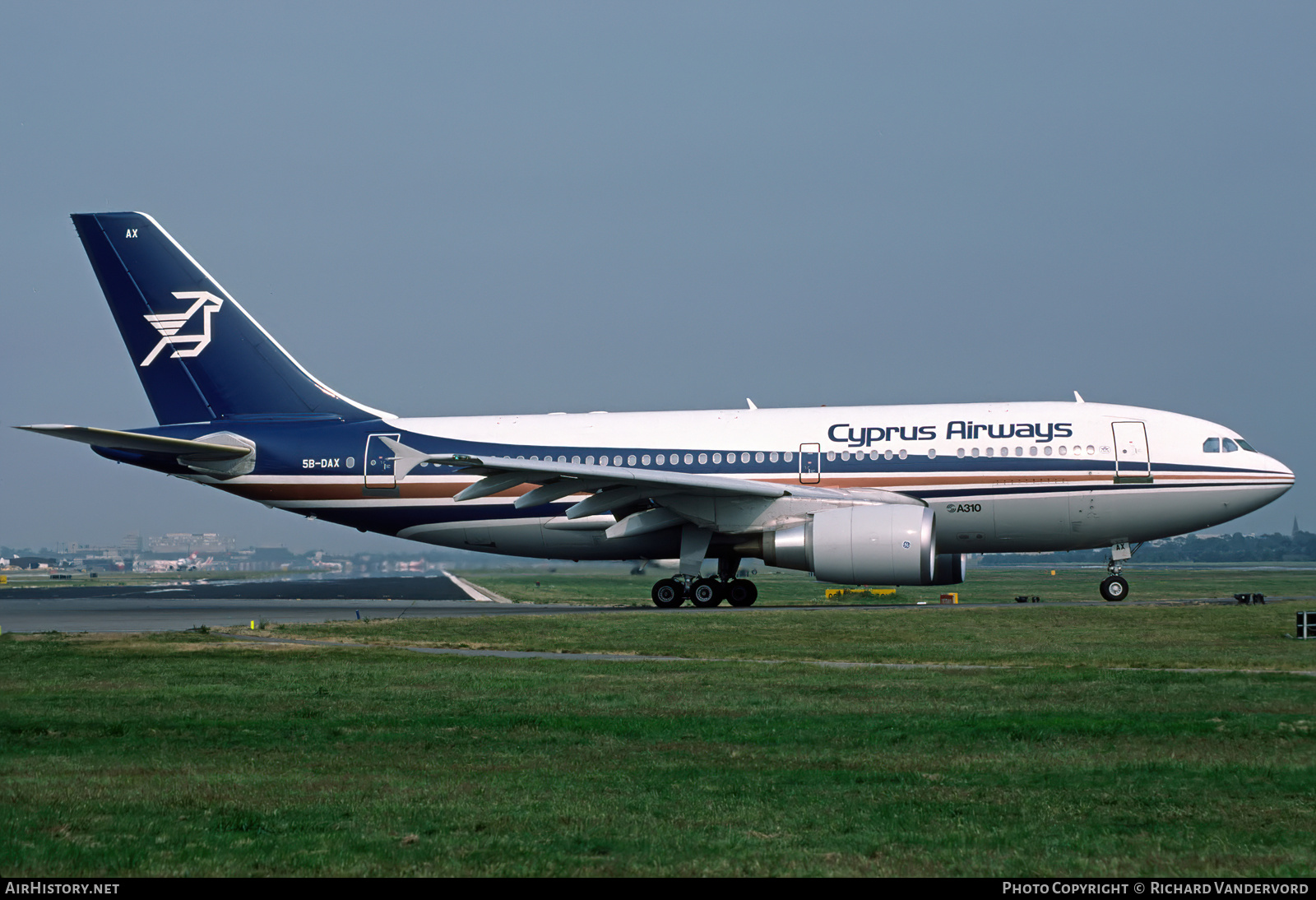 Aircraft Photo of 5B-DAX | Airbus A310-204 | Cyprus Airways | AirHistory.net #743756