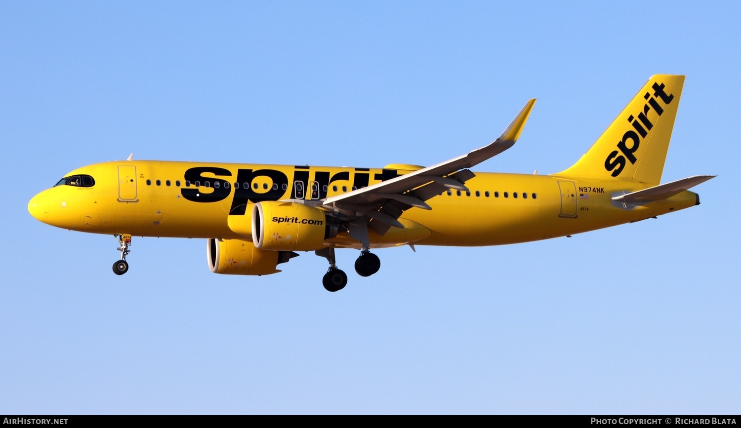 Aircraft Photo of N974NK | Airbus A320-271N | Spirit Airlines | AirHistory.net #743764